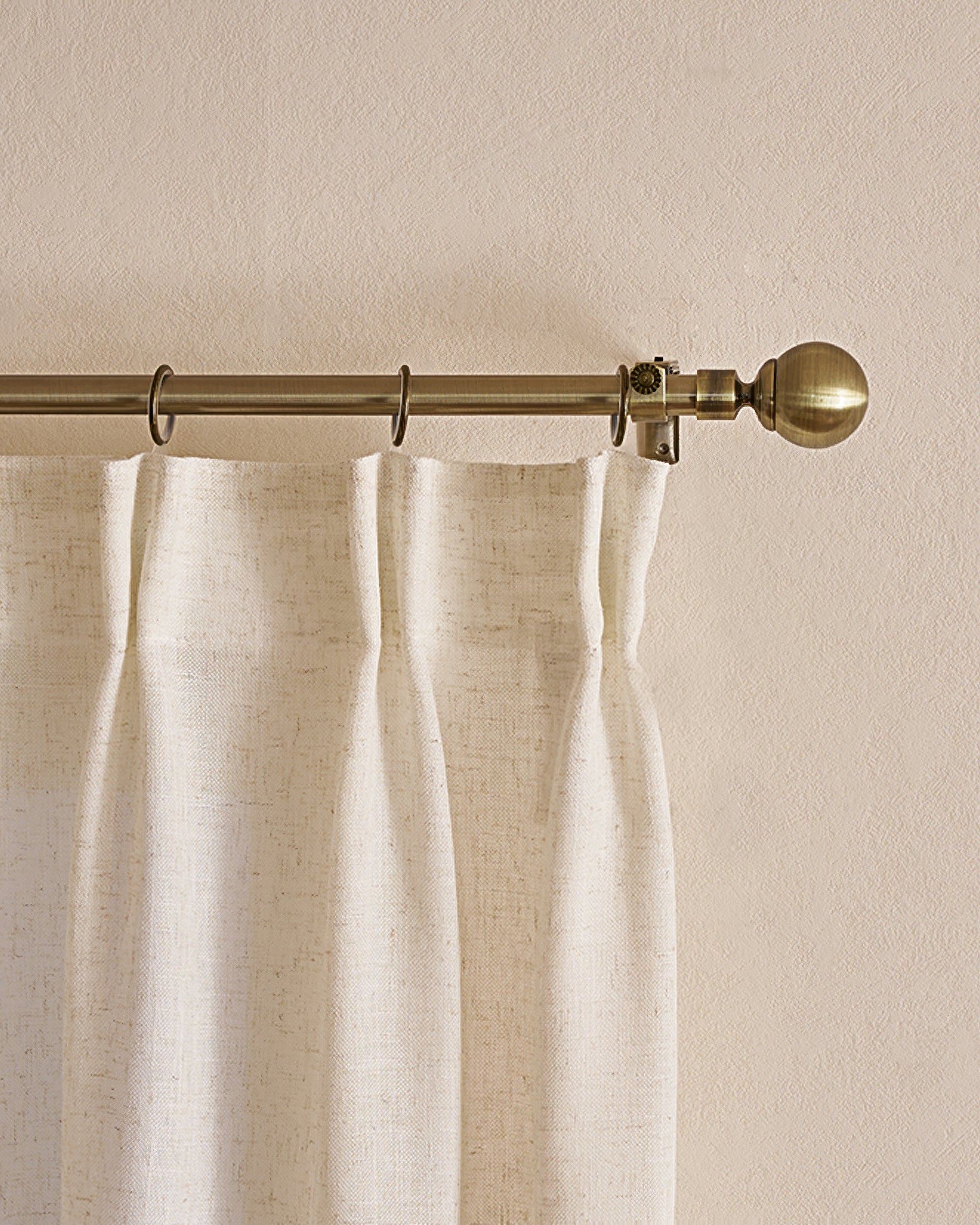 Ball Custom Finials Curtain Rods - TheHues