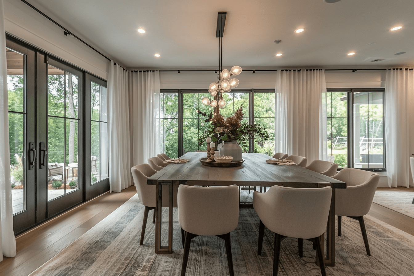 6 Ideas Of Hanging Curtains For Wide Windows - TheHues