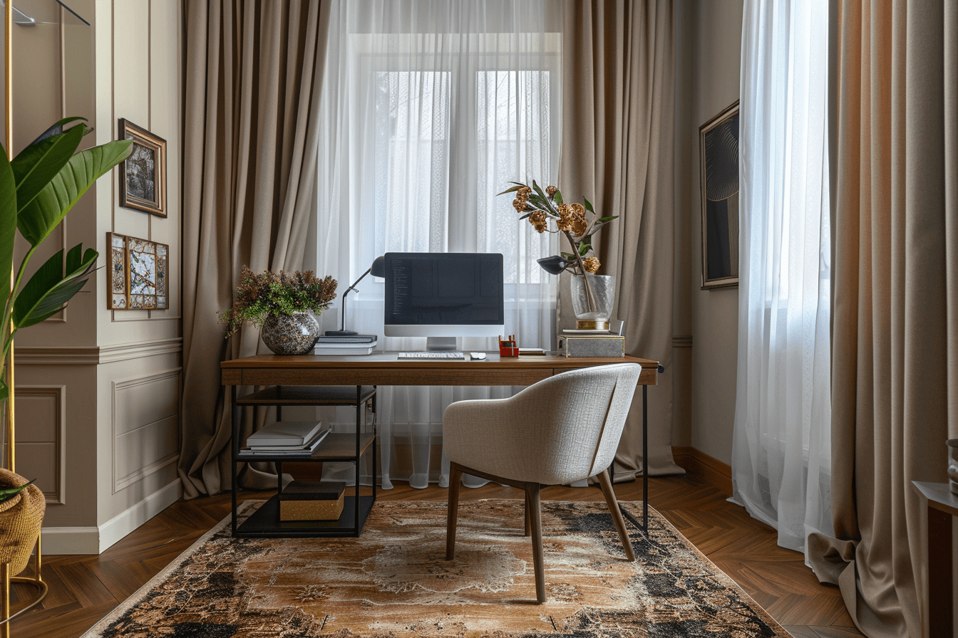 How Soundproof Curtains Can Improve Work Productivity - TheHues