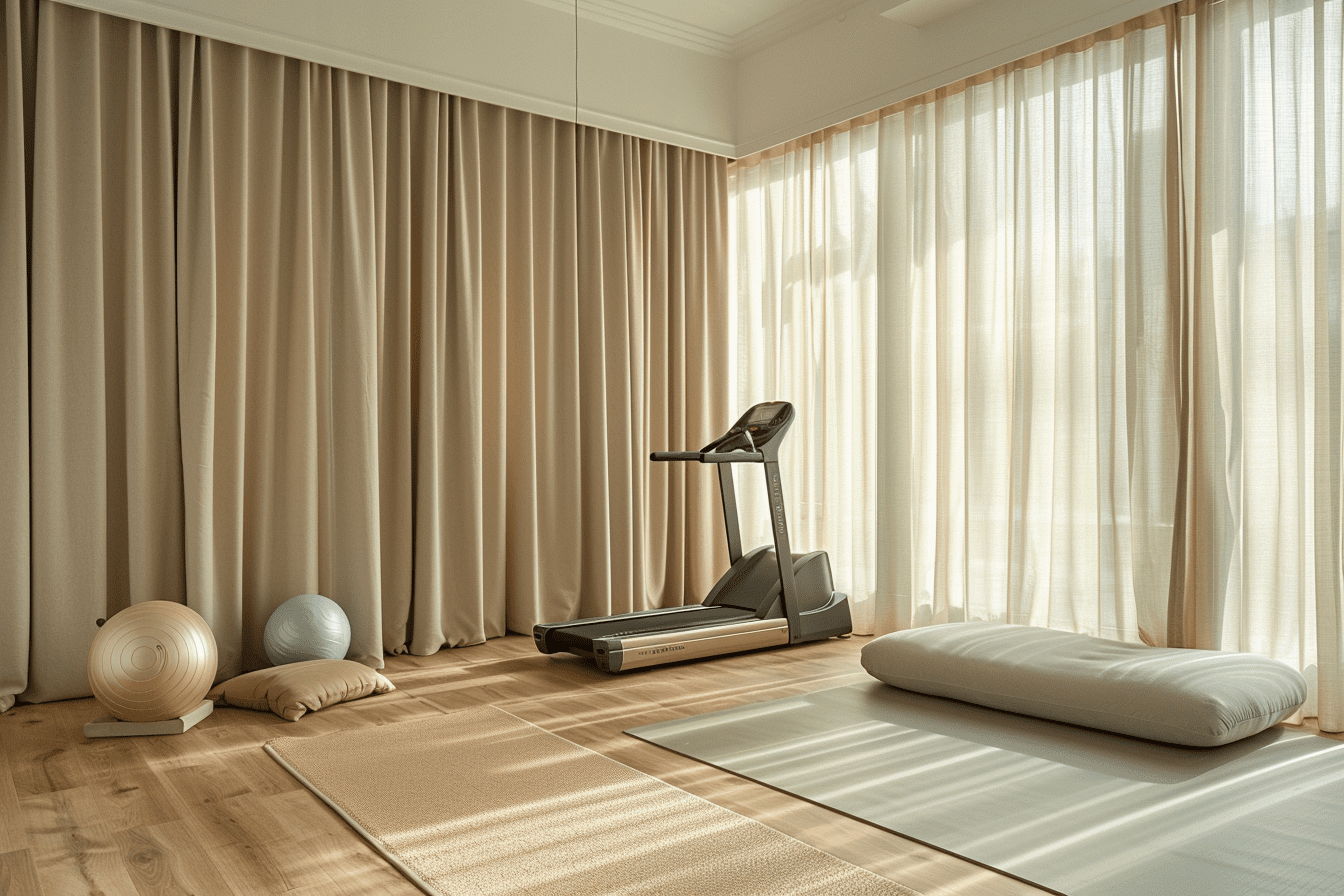 How Soundproofing Curtains Can Transform Your Home Gyms - TheHues
