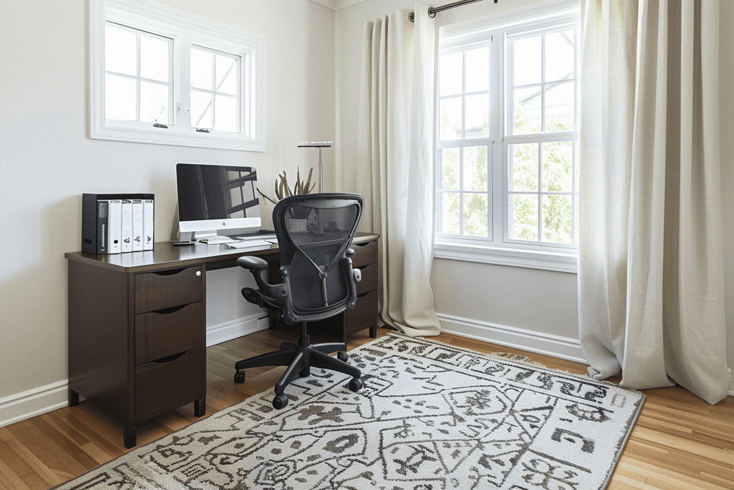 How to Choose the Best Home Office Curtains - TheHues