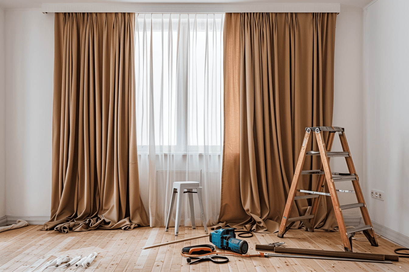 How to Hang Curtains the Correct Way: the Do's and Don'ts - TheHues