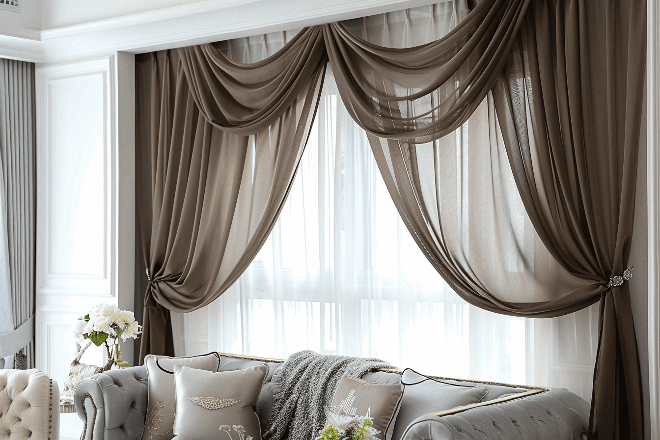 How to Hang a Window Scarf and Style your Space, image size:1344x896