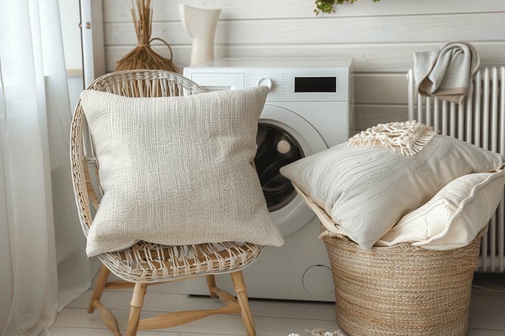 How to Wash Throw Pillows