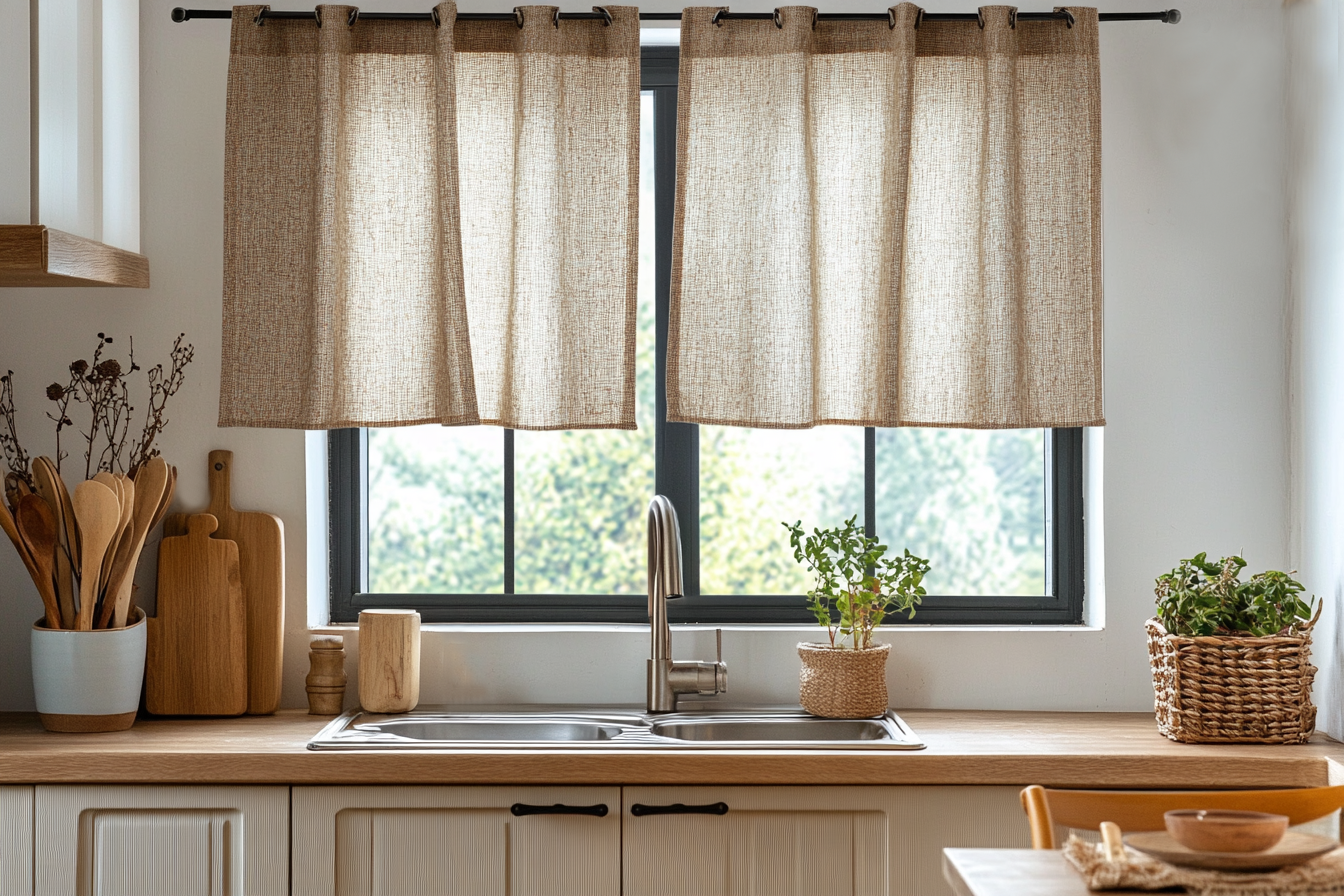 How to Style Your Space with Timeless Cafe Curtains - TheHues