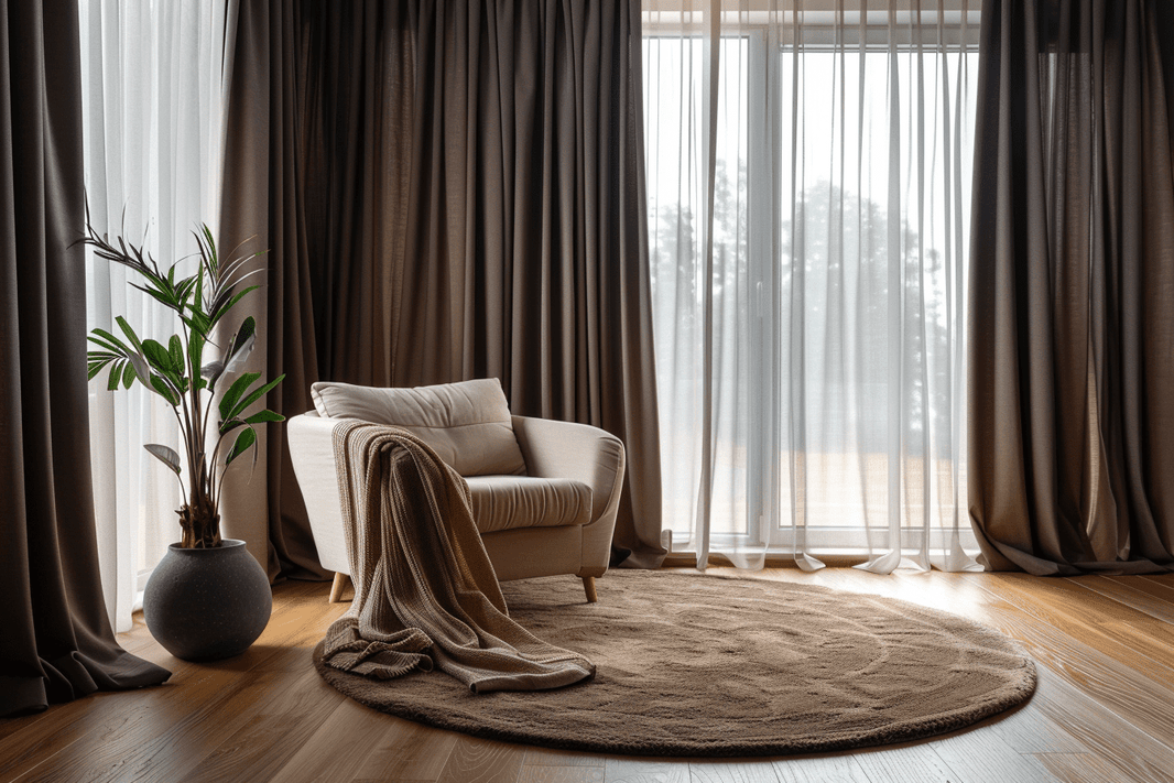 Ideas & Tips for Layering Curtains - TheHues