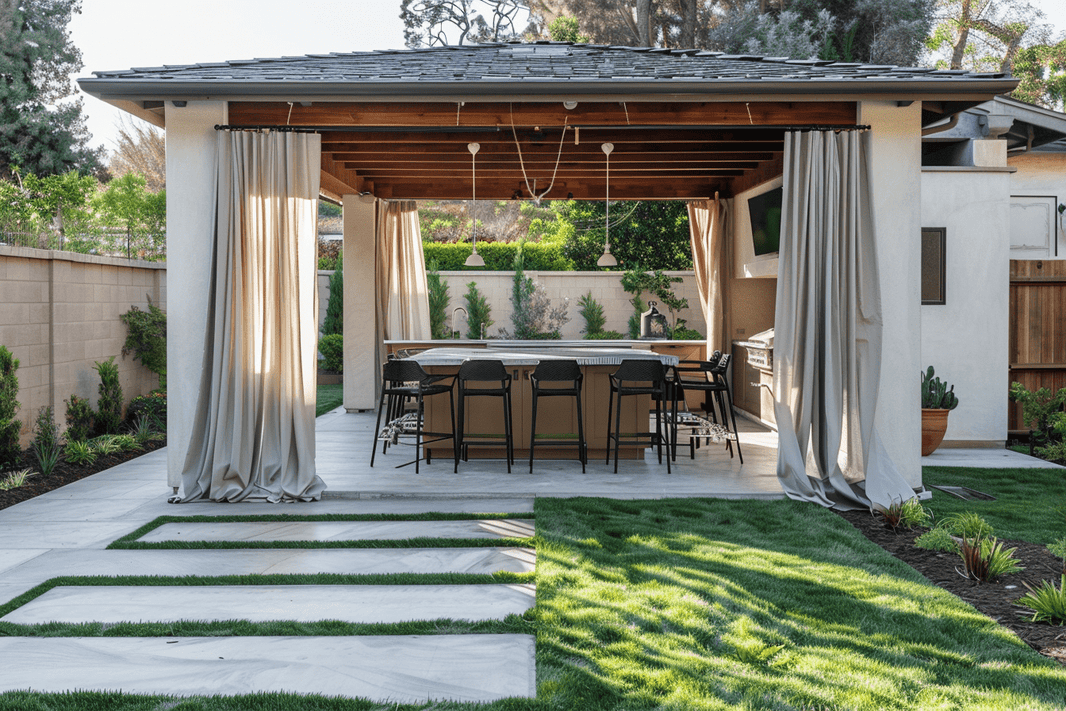 Transform Your Porch With Outdoor Curtains!