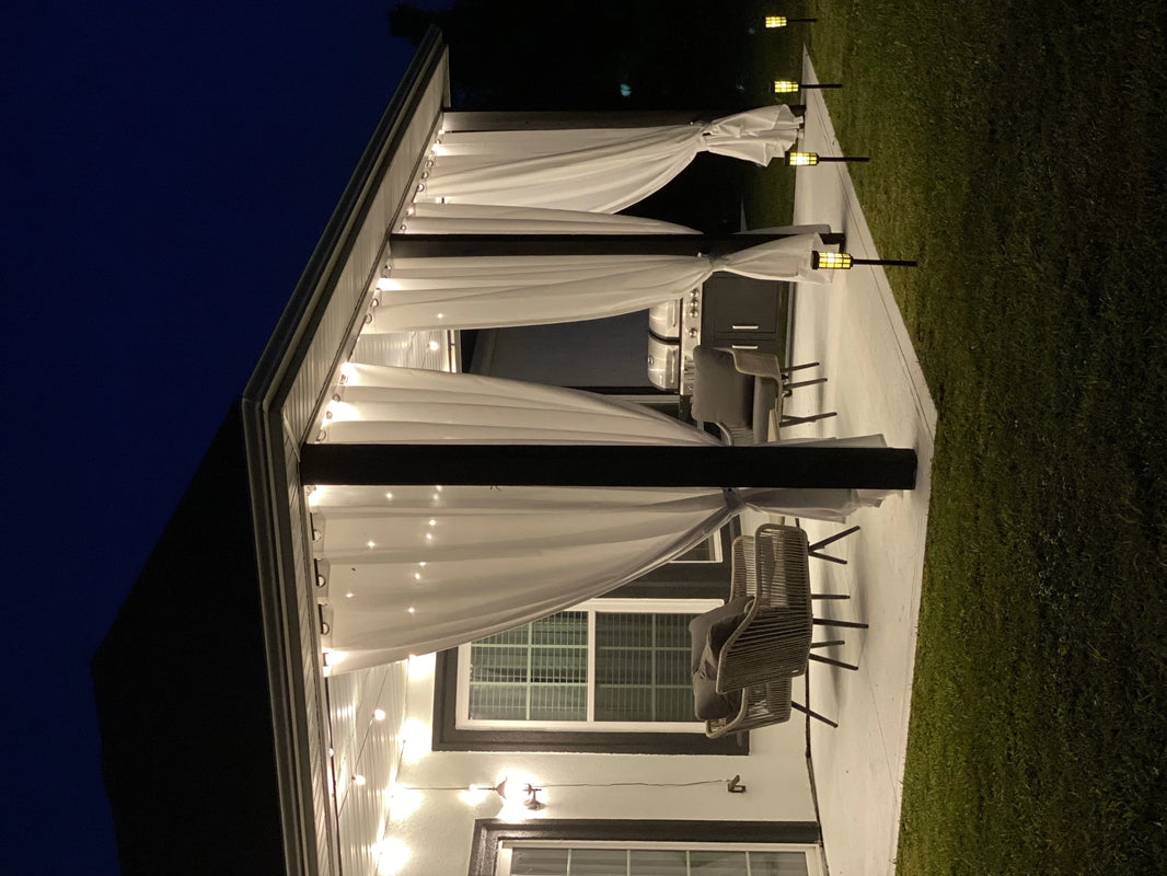 Waterproof vs water-resistant outdoor curtains: what's the difference?