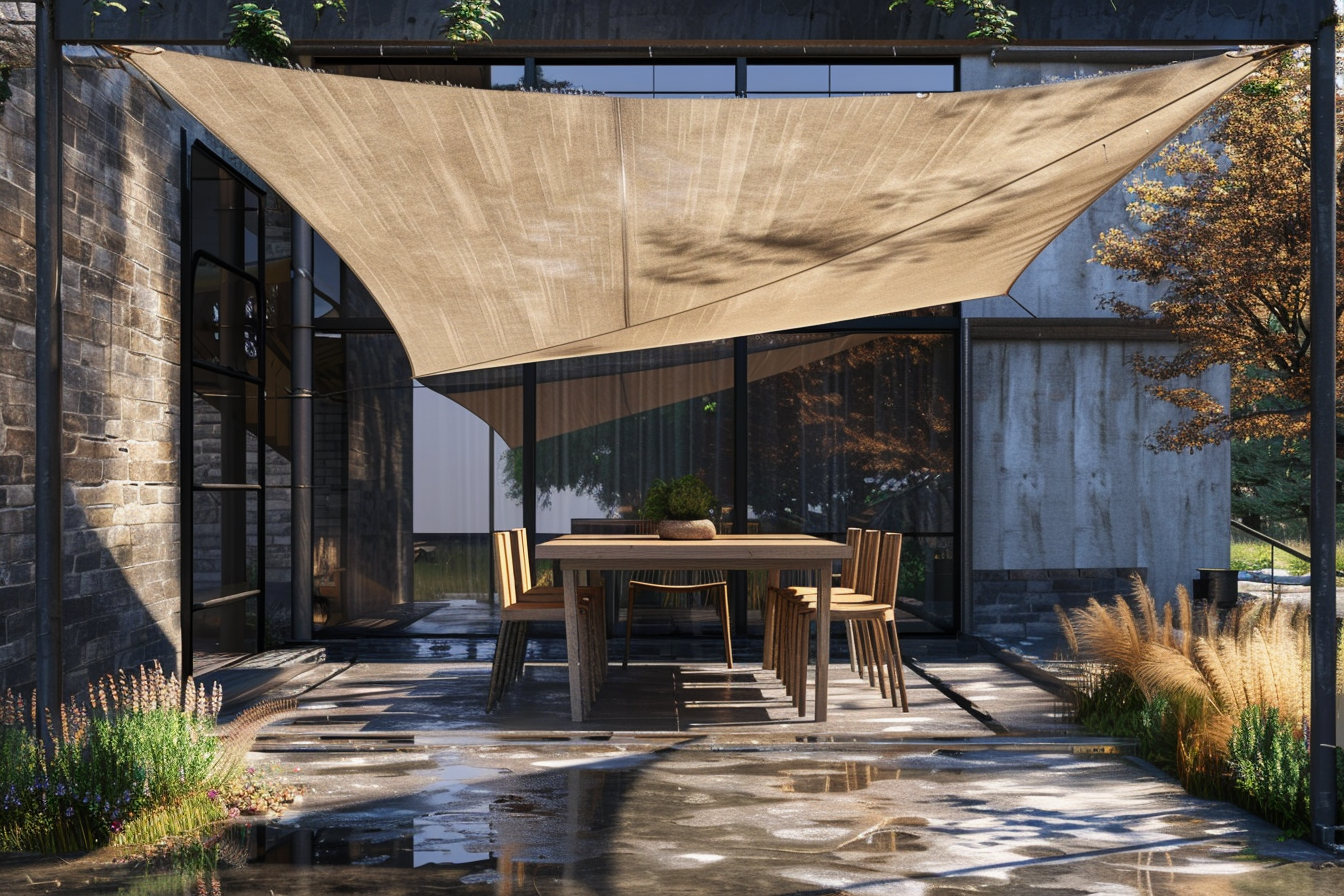 Does Water Go Through a Shade Sail? - TheHues