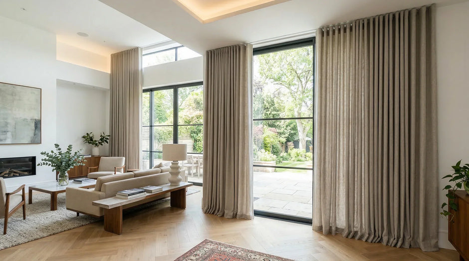 Curtain tracks vs rods: which is better for wide, tall, or awkward windows?