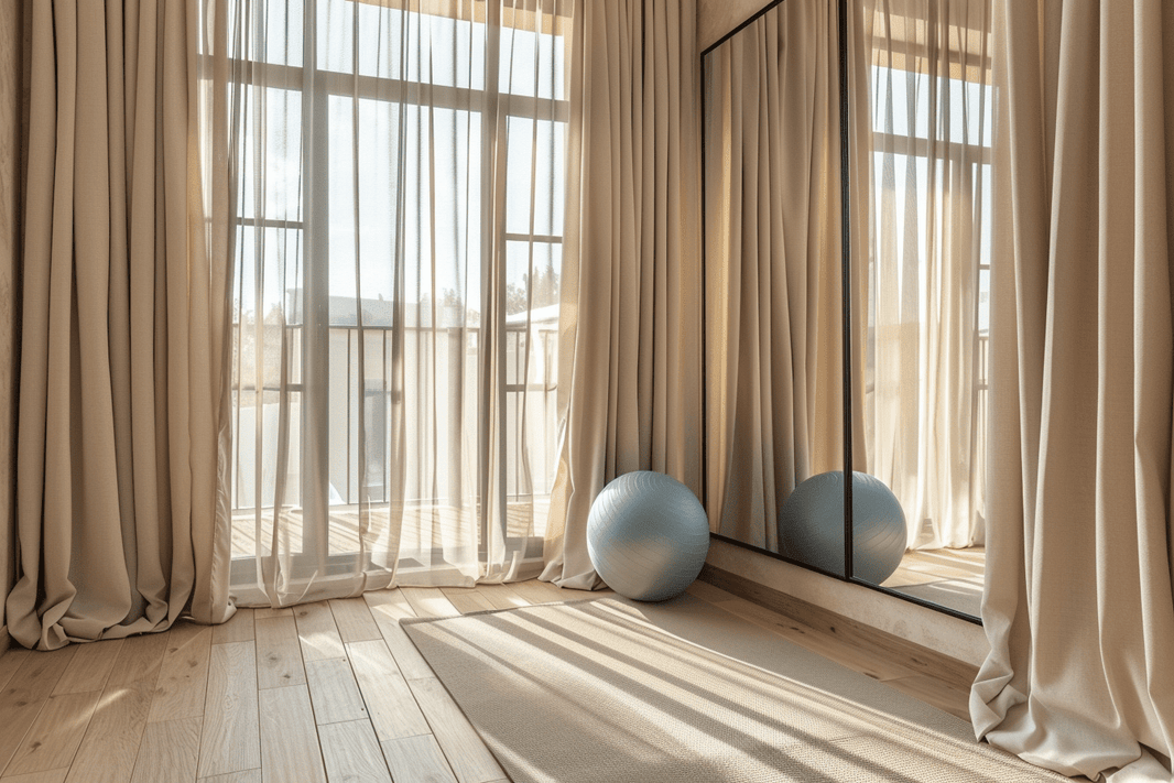 How Soundproof Curtains Can Enhance the Serenity of Your Yoga Studio - TheHues