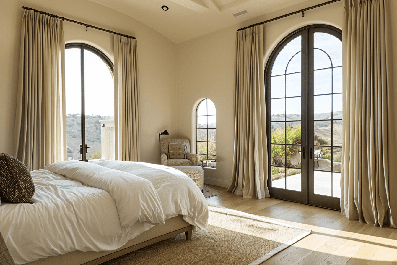 How to Hang Door Curtain Panels?