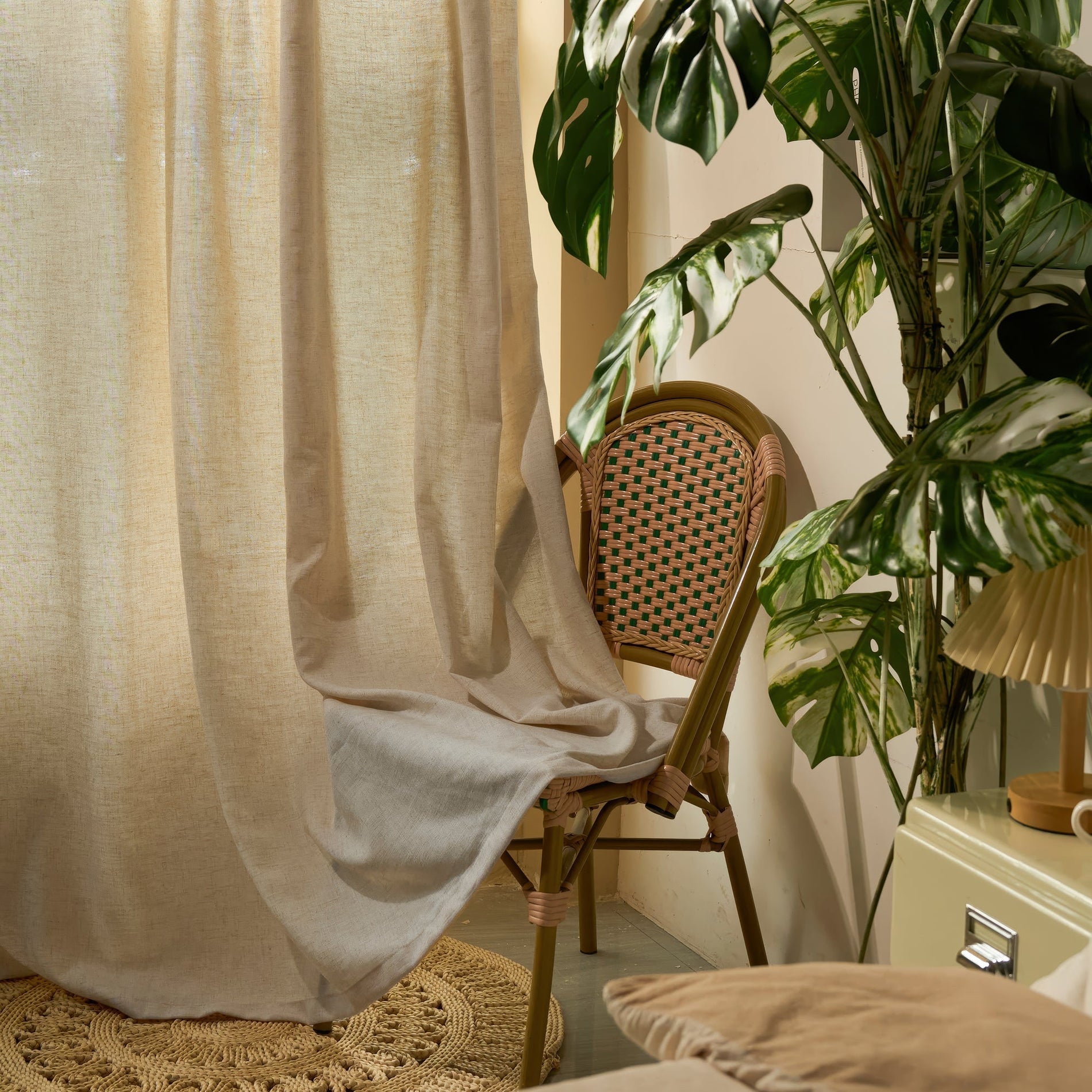 how to choose the right color for your linen curtains