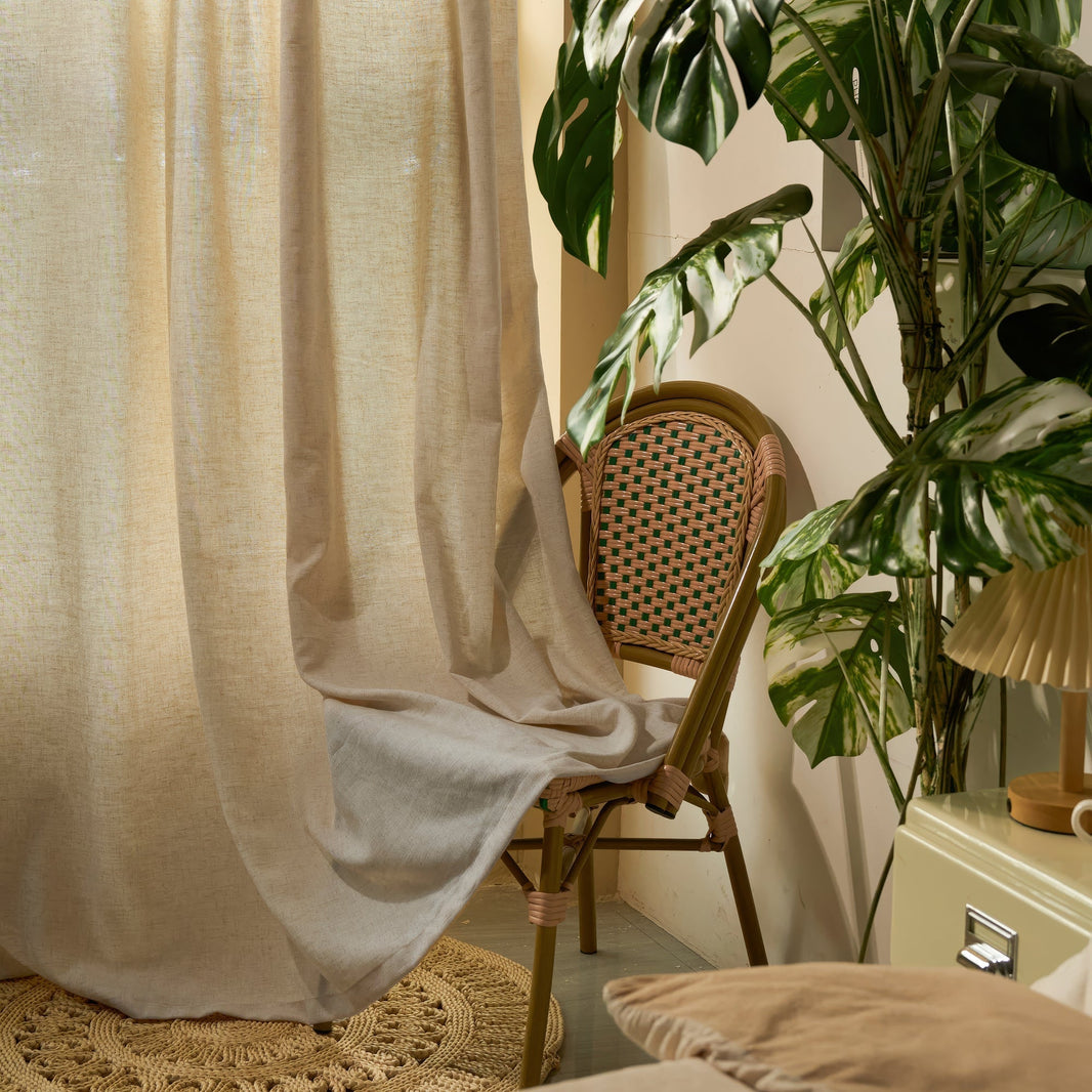 How to Choose the Right Color for Your Linen Curtains - TheHues