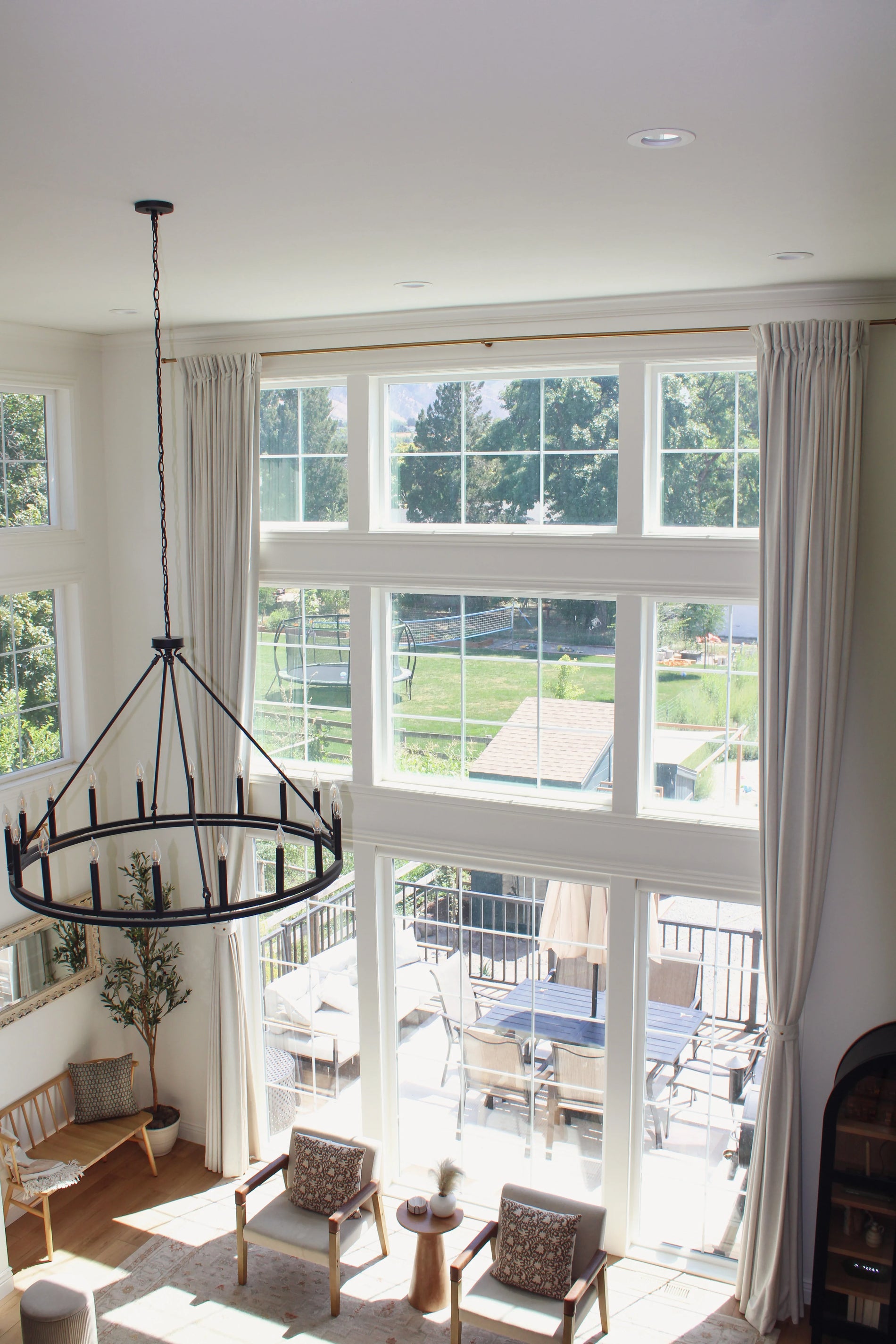 How High to Hang Curtains