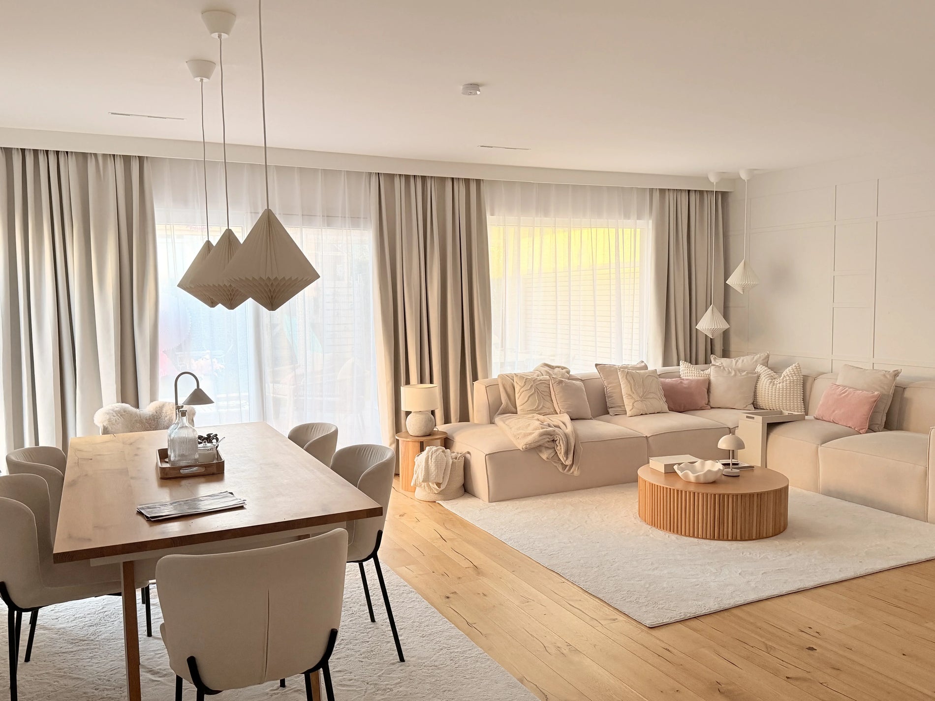 Do you need curtains? Why they make a room feel finished