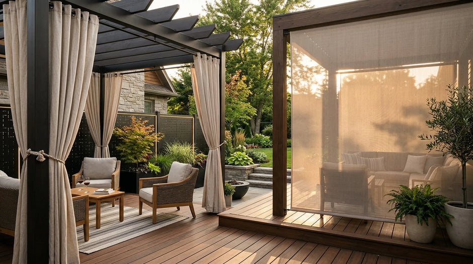 Outdoor Curtains vs Privacy Screens vs Mesh Shades: Which Should You Choose?
