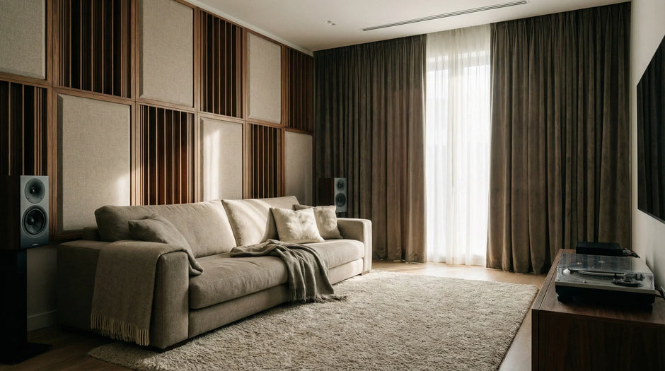 Soundproofing
vs. Sound Absorption: Curating Your Acoustic Environment