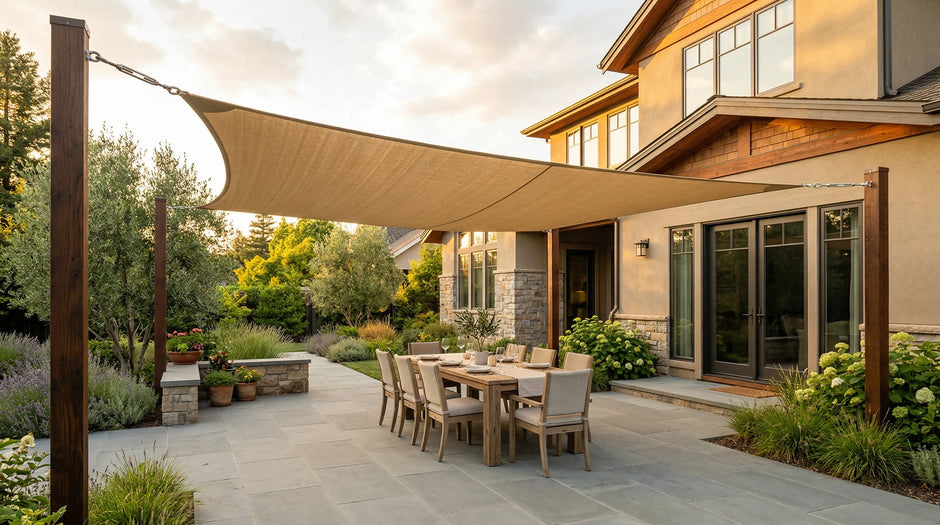 How to tension a shade sail properly