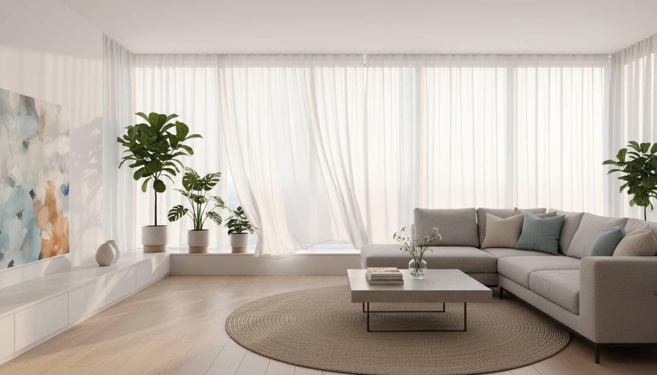 How to Hang Sheer Curtains