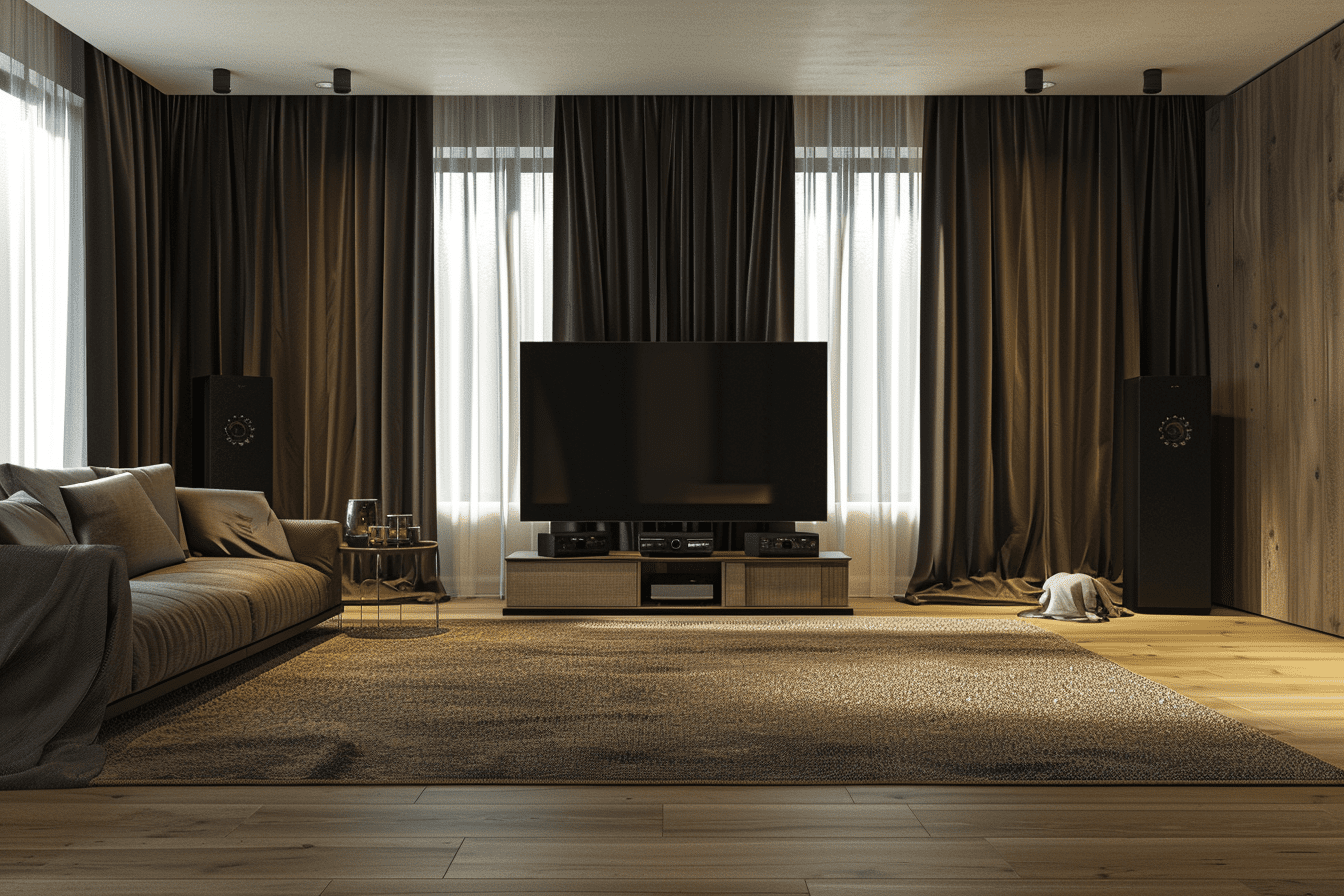 Soundproof Curtains for Home Theaters: How to Create a Cinema-Quality Experience - TheHues