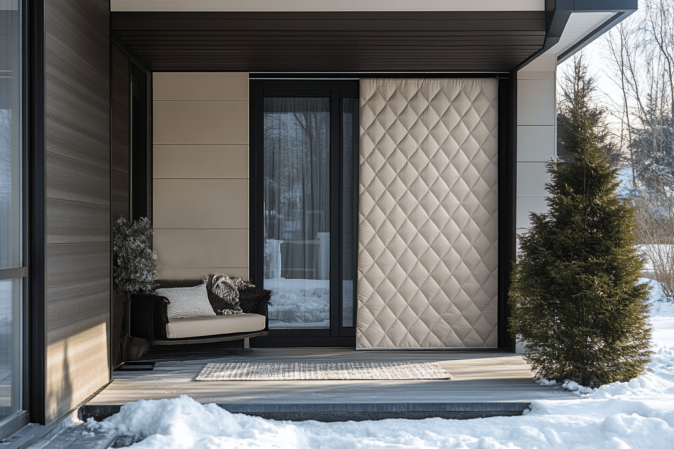 Will a Curtain in Front of a Door Keep Heat In - TheHues