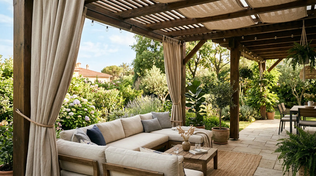 Can you leave outdoor curtains outside year-round?