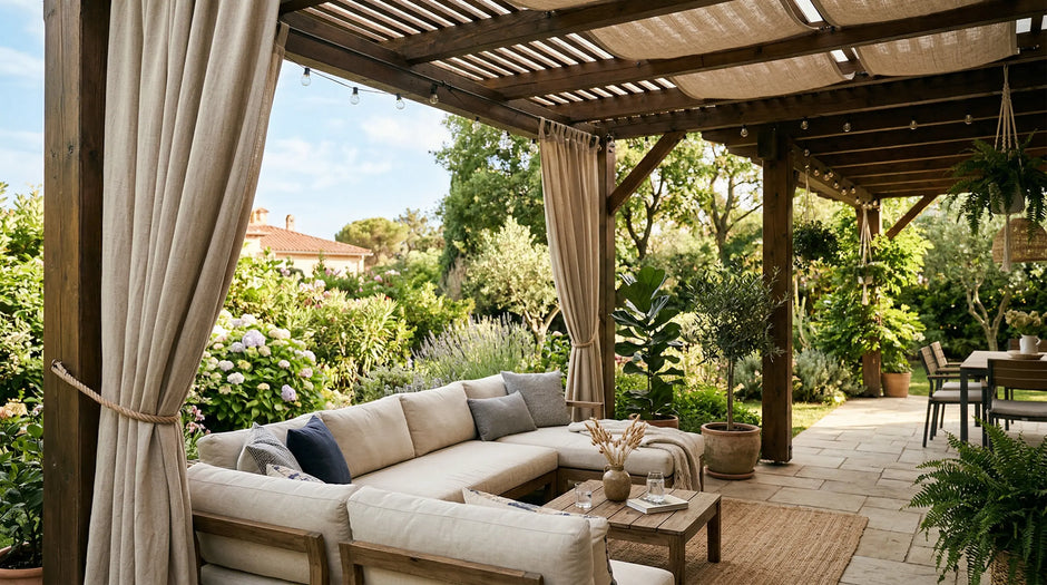 Can you leave outdoor curtains outside year-round?