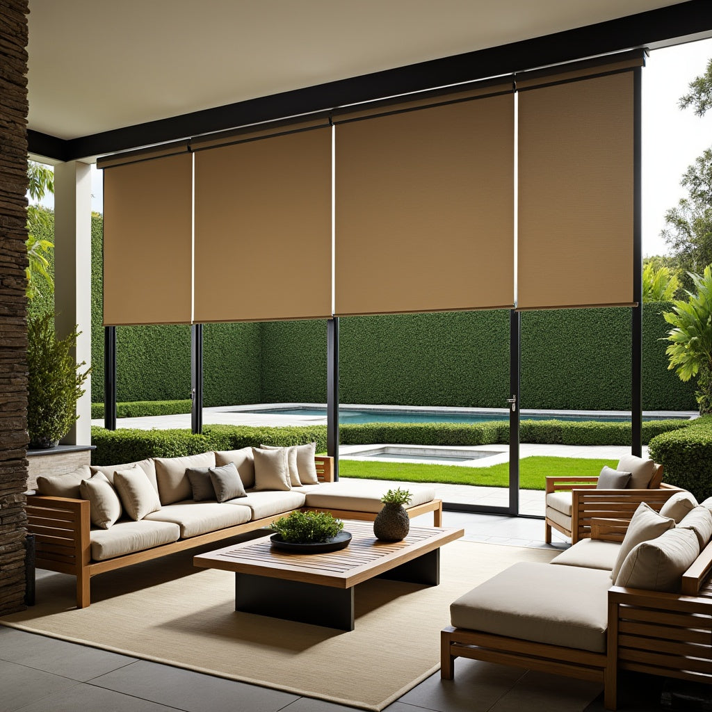 Your Guide to Motorized Shades for Patio - TheHues