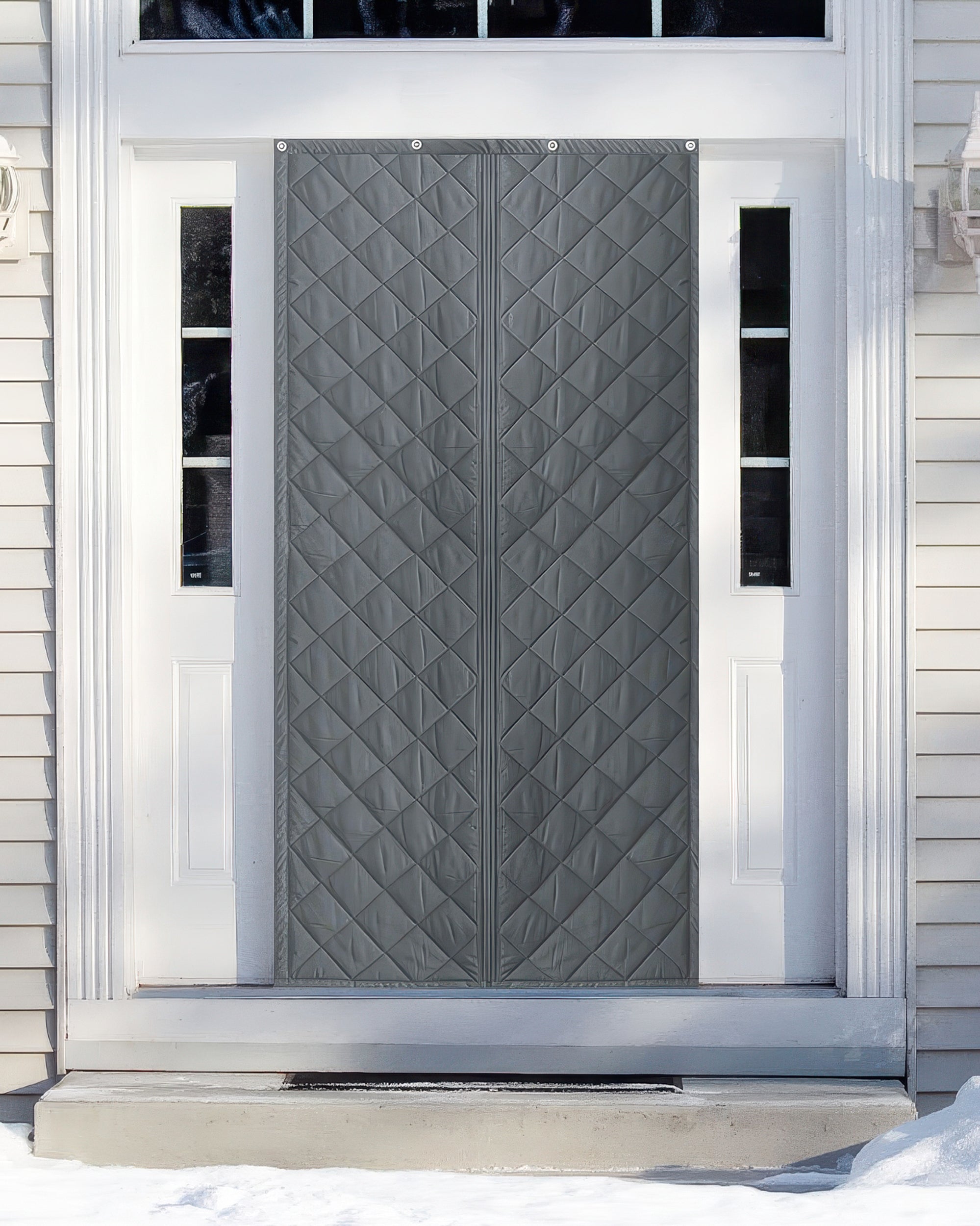 Oxford Thermal Insulated & Soundproof Custom Magnetic Door Curtain