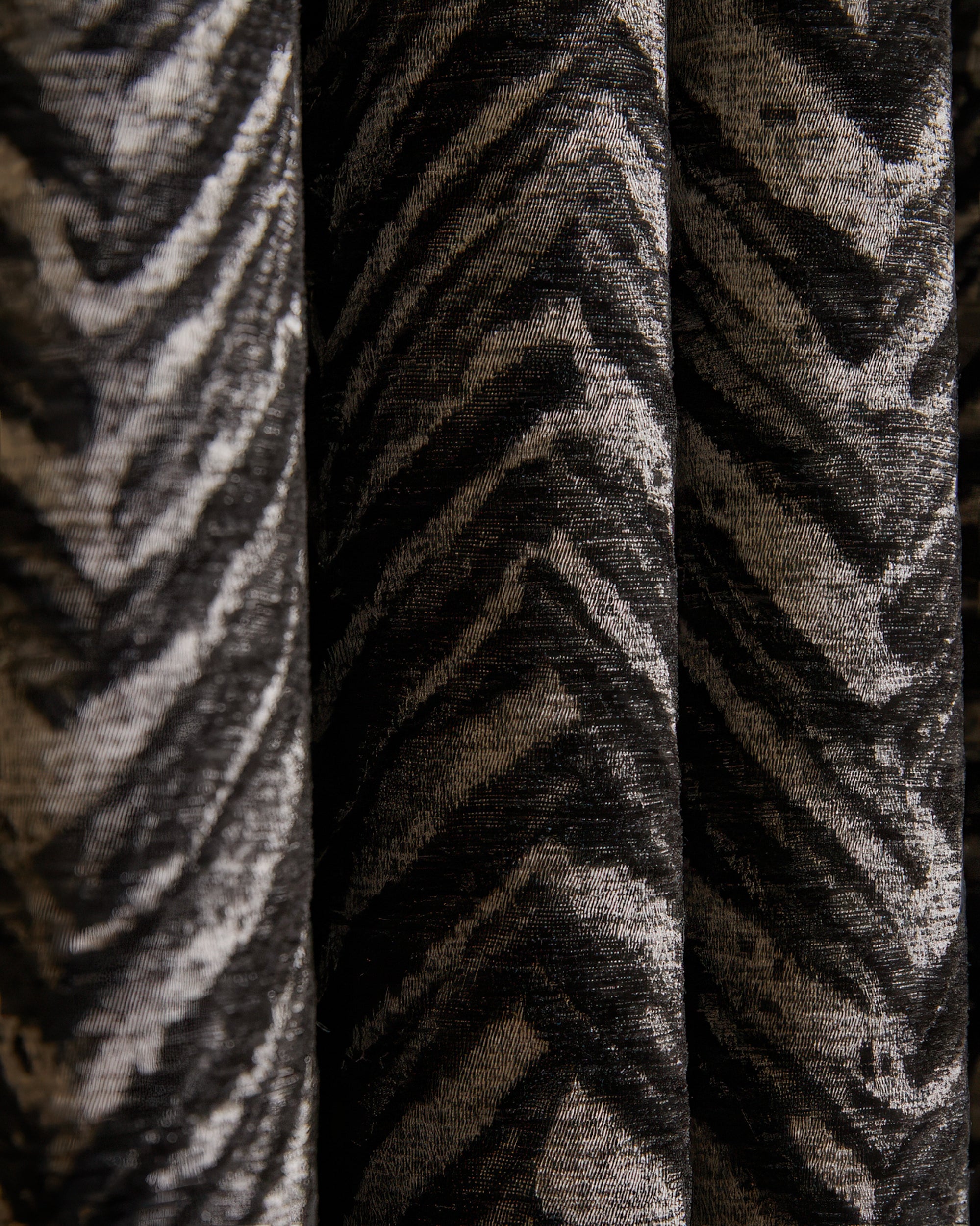 Aztec Linen Blend Woven Patterned Custom Curtain - TheHues