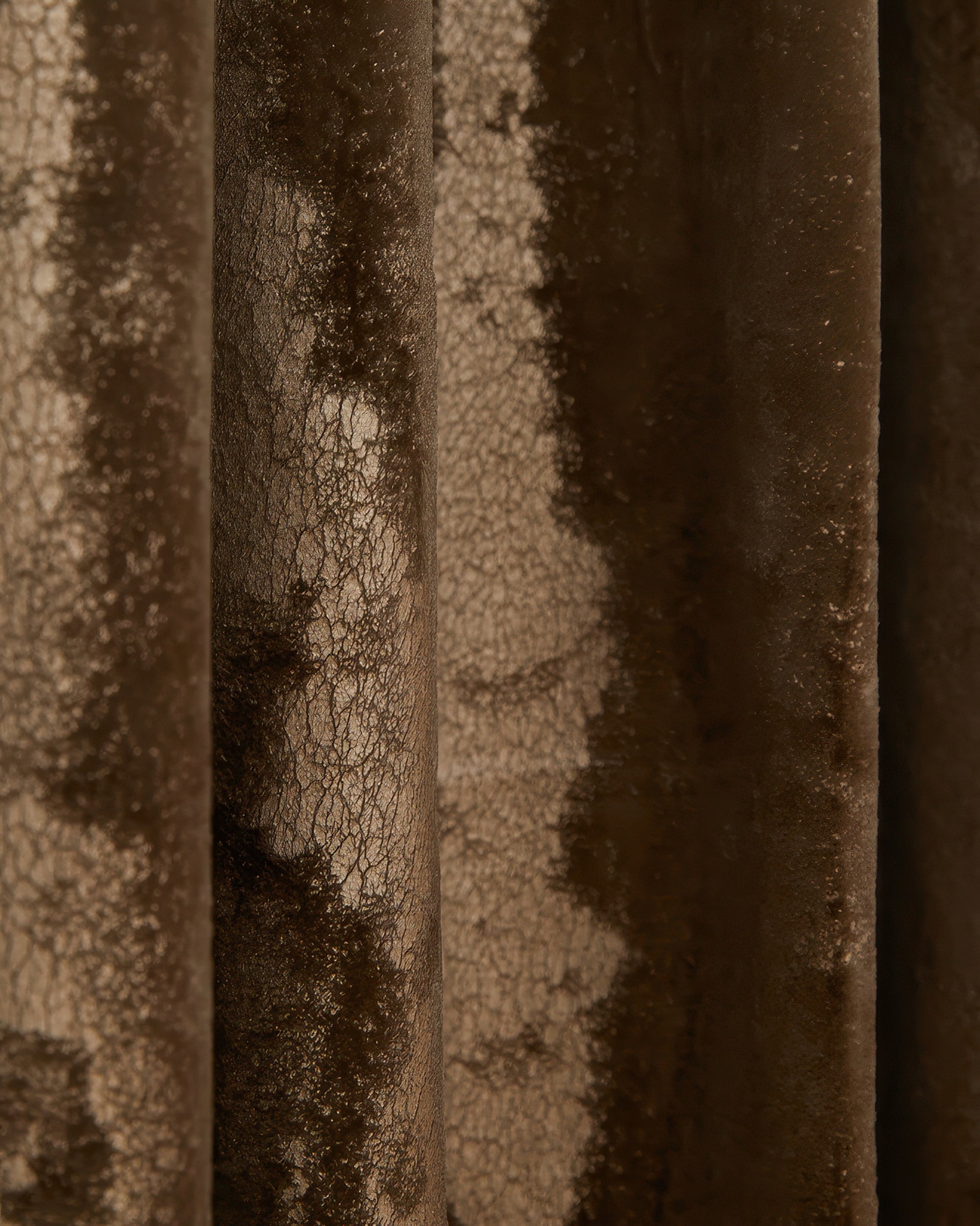 Casablanca Foil Printed Velvet Patterned Custom Curtain | Designed in Italy - TheHues