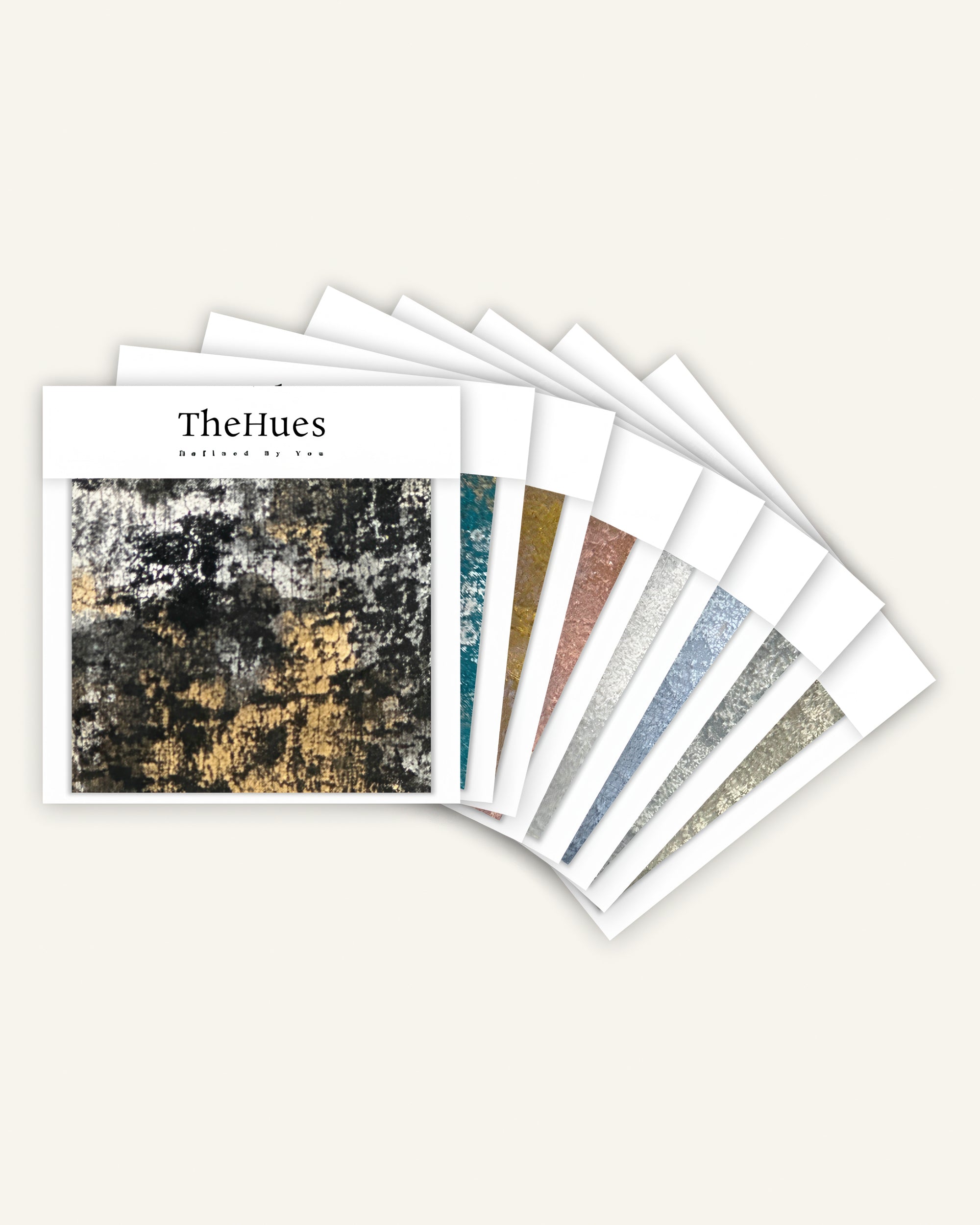 Impression Foil Printed Velvet Patterned Fabric Swatches