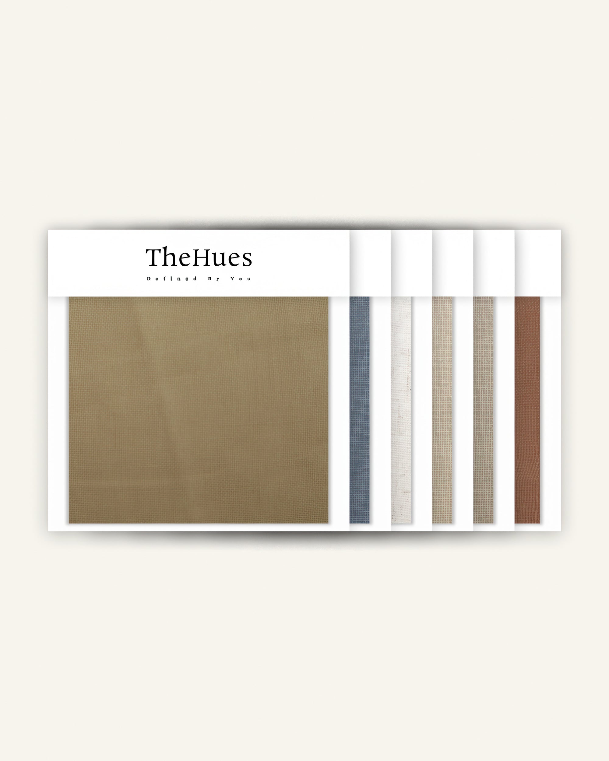 Chloe Linen Blend Burlap Textured Sheer Fabric Swatches
