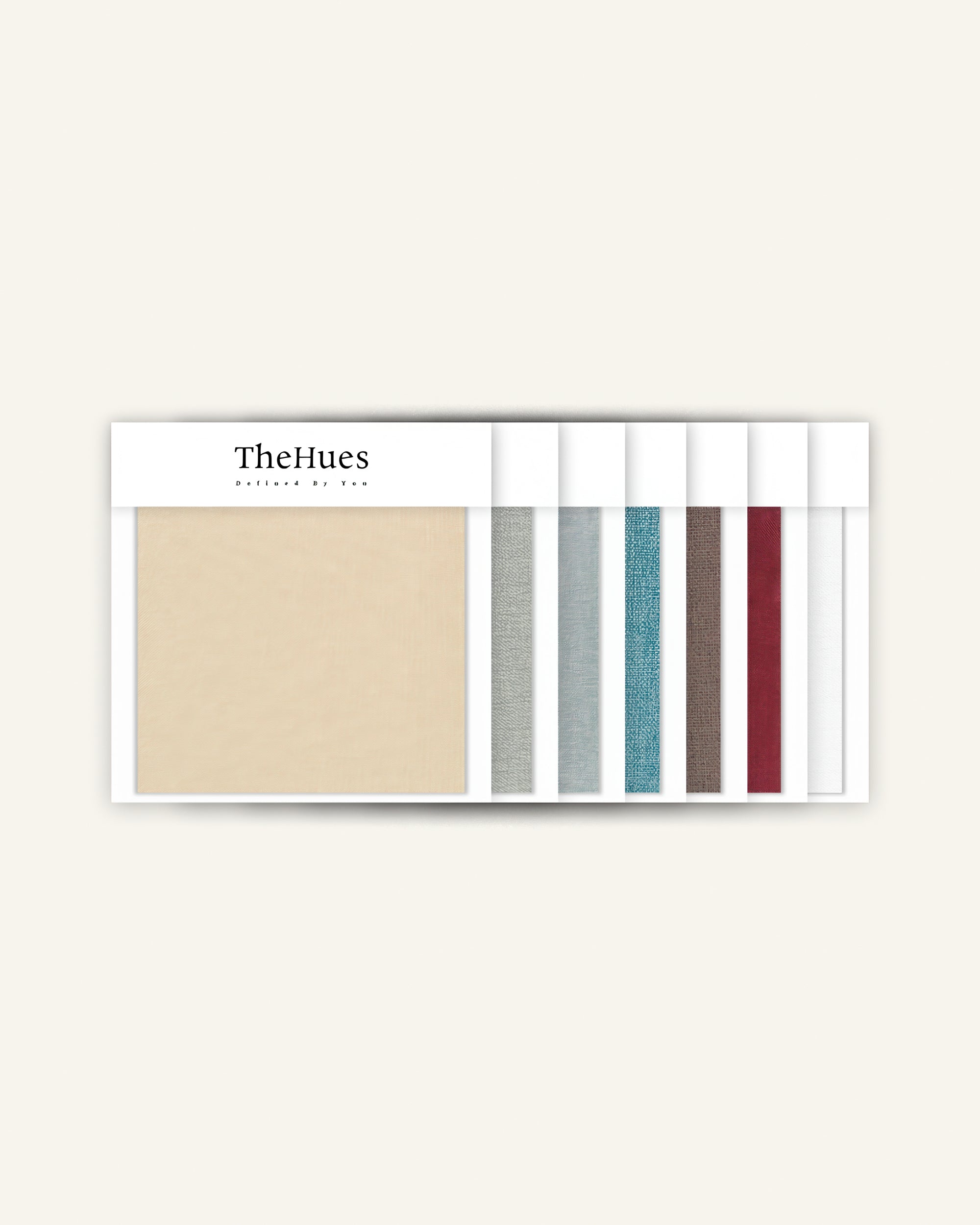 Laborien Blackout Thermal Linen Look Textured Fabric Swatches