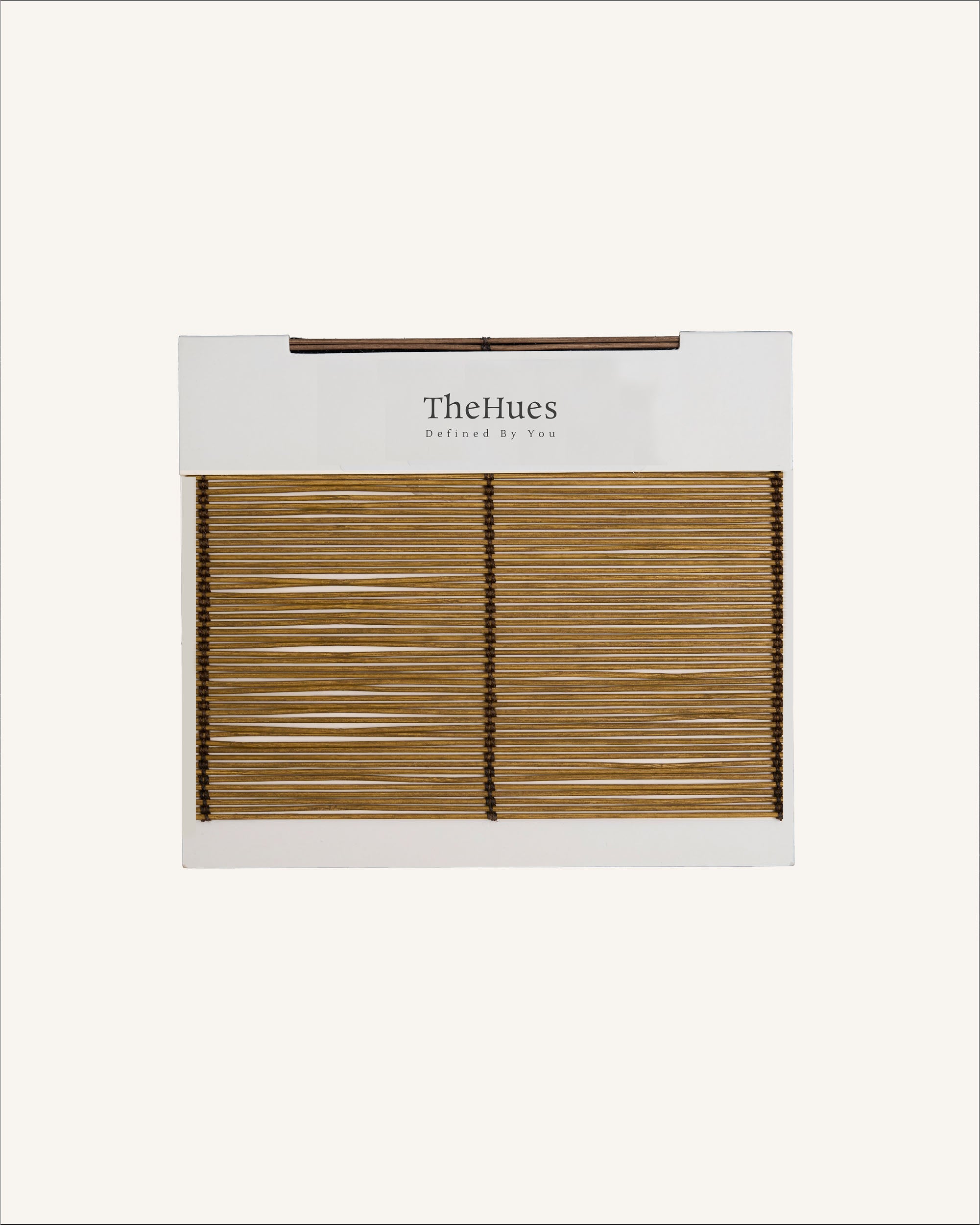 Toni Bamboo Woven Shade Fabric Swatches - Tan