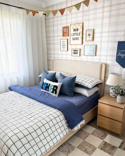 Sunveil Linen Sheer Custom Curtain — bright bedroom window