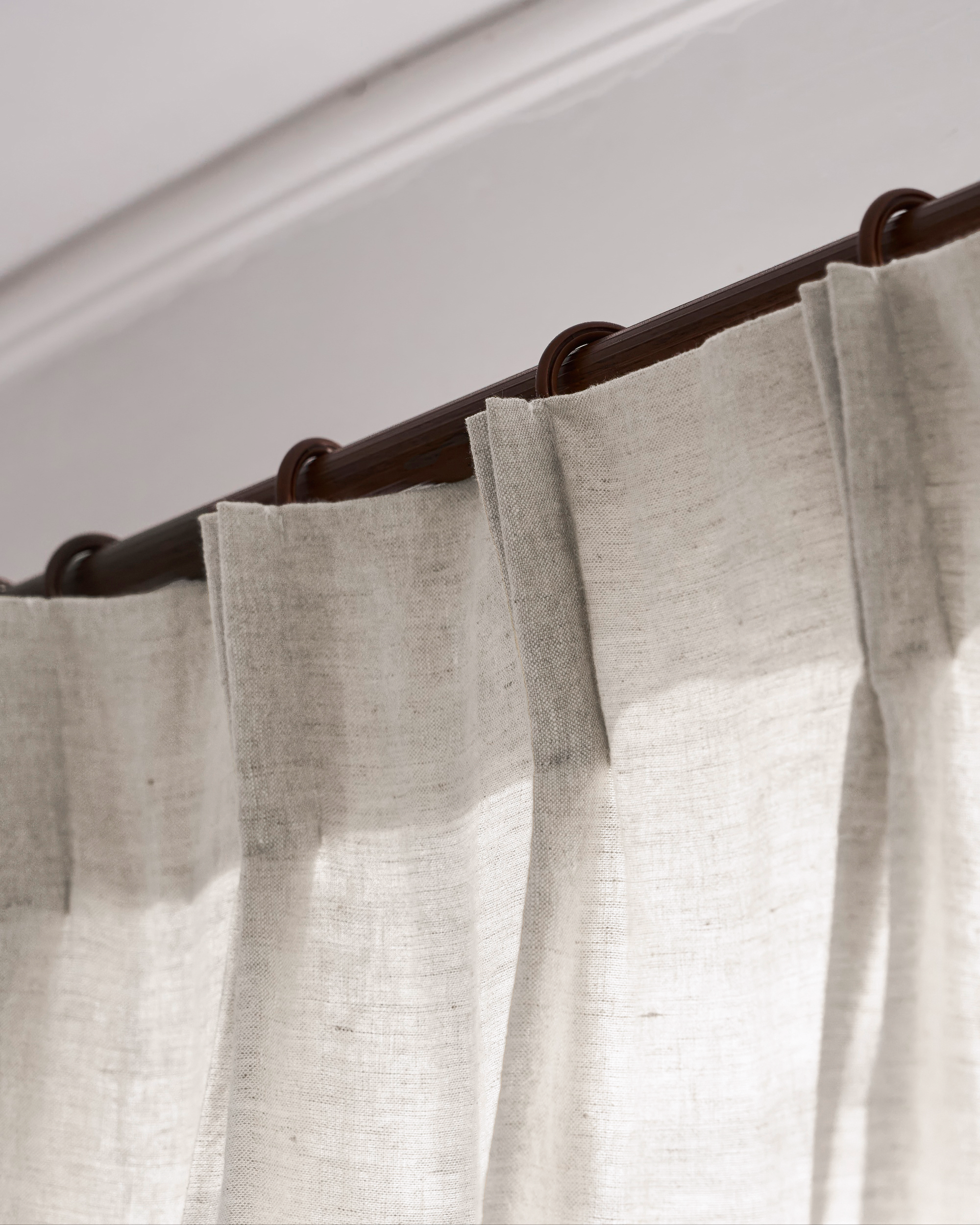 Tahiti 100% Linen Custom Curtain - TheHues