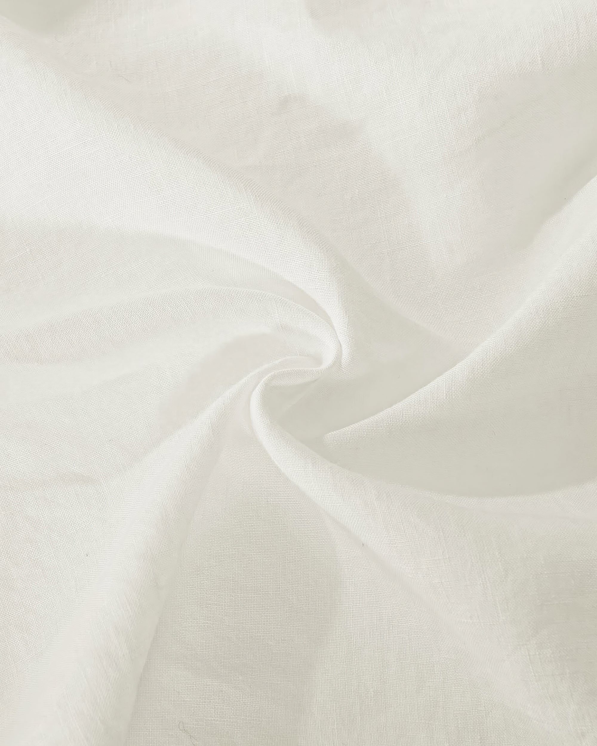 Kyoto 100% Linen Semi Sheer Custom Cafe Curtain - TheHues