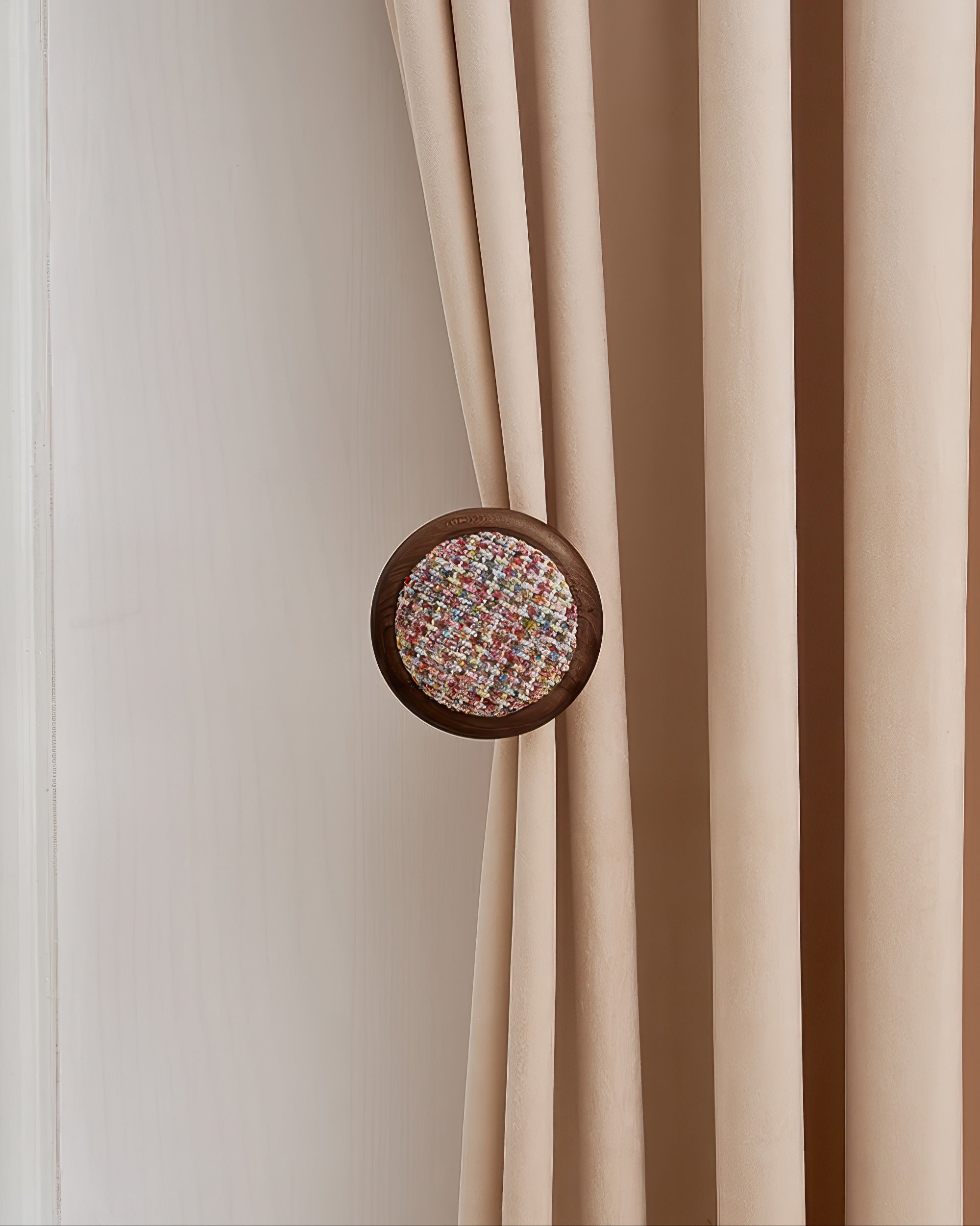 Sweater Yarn Wooden Curtain Wall Hook