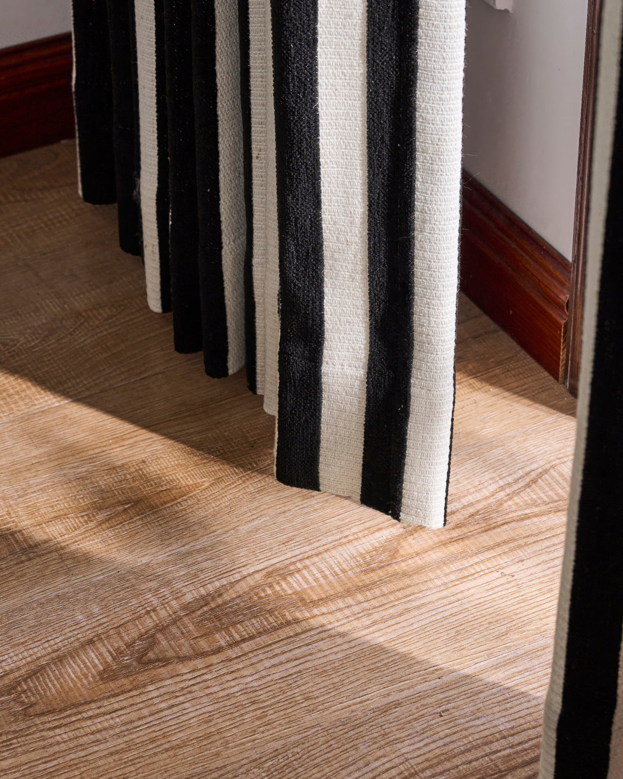 Liam Striped Linen Blend Custom Curtain