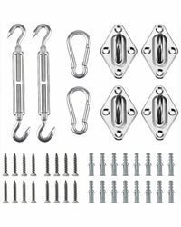 Hardware Kit Sun Shade Sail 304 Stainless Steel Hardware Kit for Outdoor