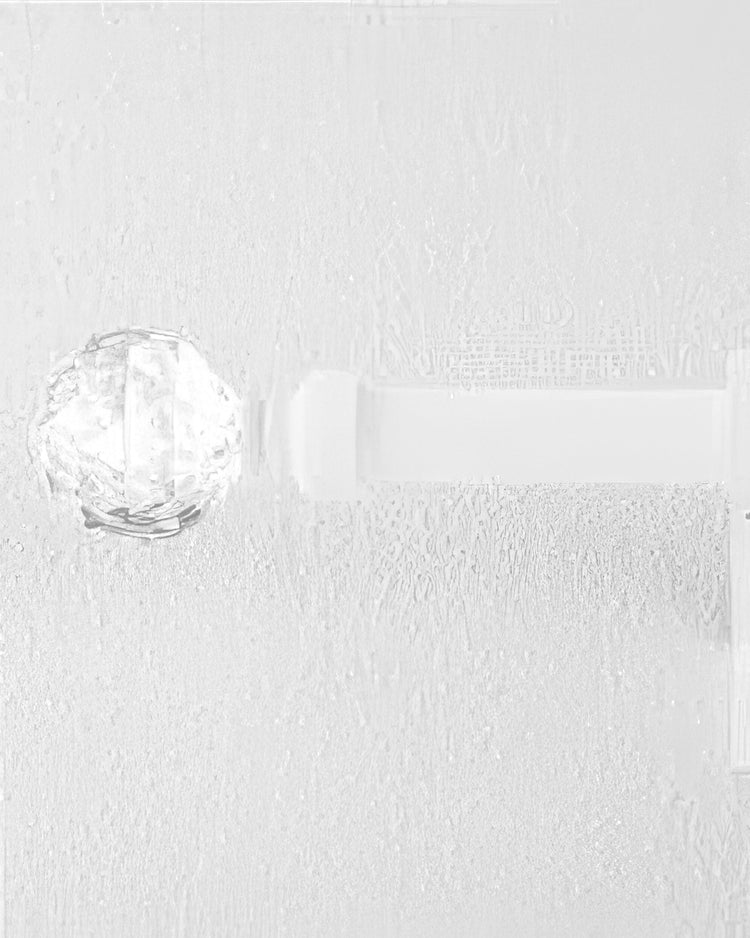 Antique white adjustable curtain rod with an ornate finial, featuring subtle engravings for a refined, elegant home decor accent.