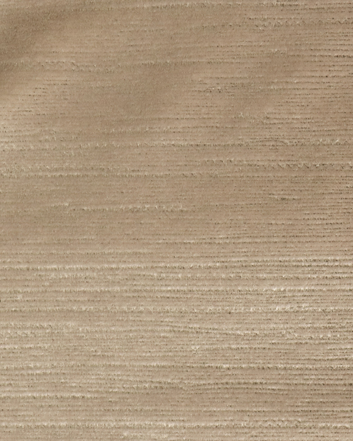Close-up of light beige Rome Foil Printed Velvet fabric, showcasing the textured, luxurious material for custom window treatments.