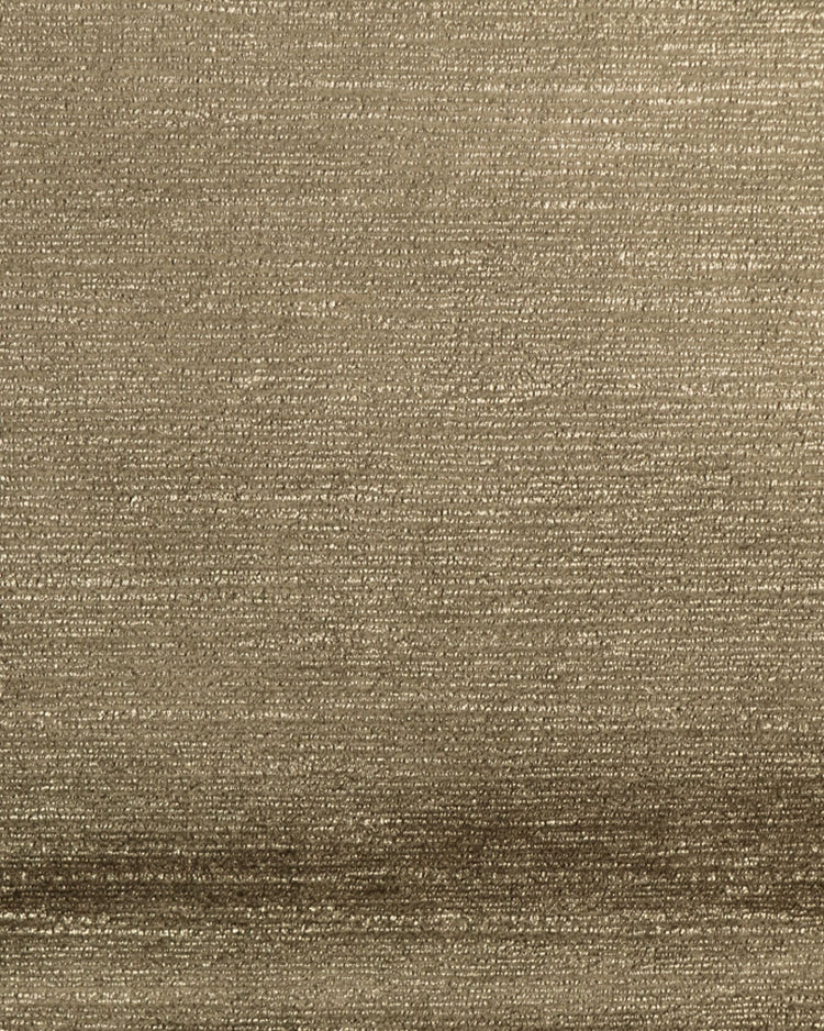 Shimmering metallic bronze Rome Foil Printed Velvet custom curtain fabric texture, ideal for luxury home decor.