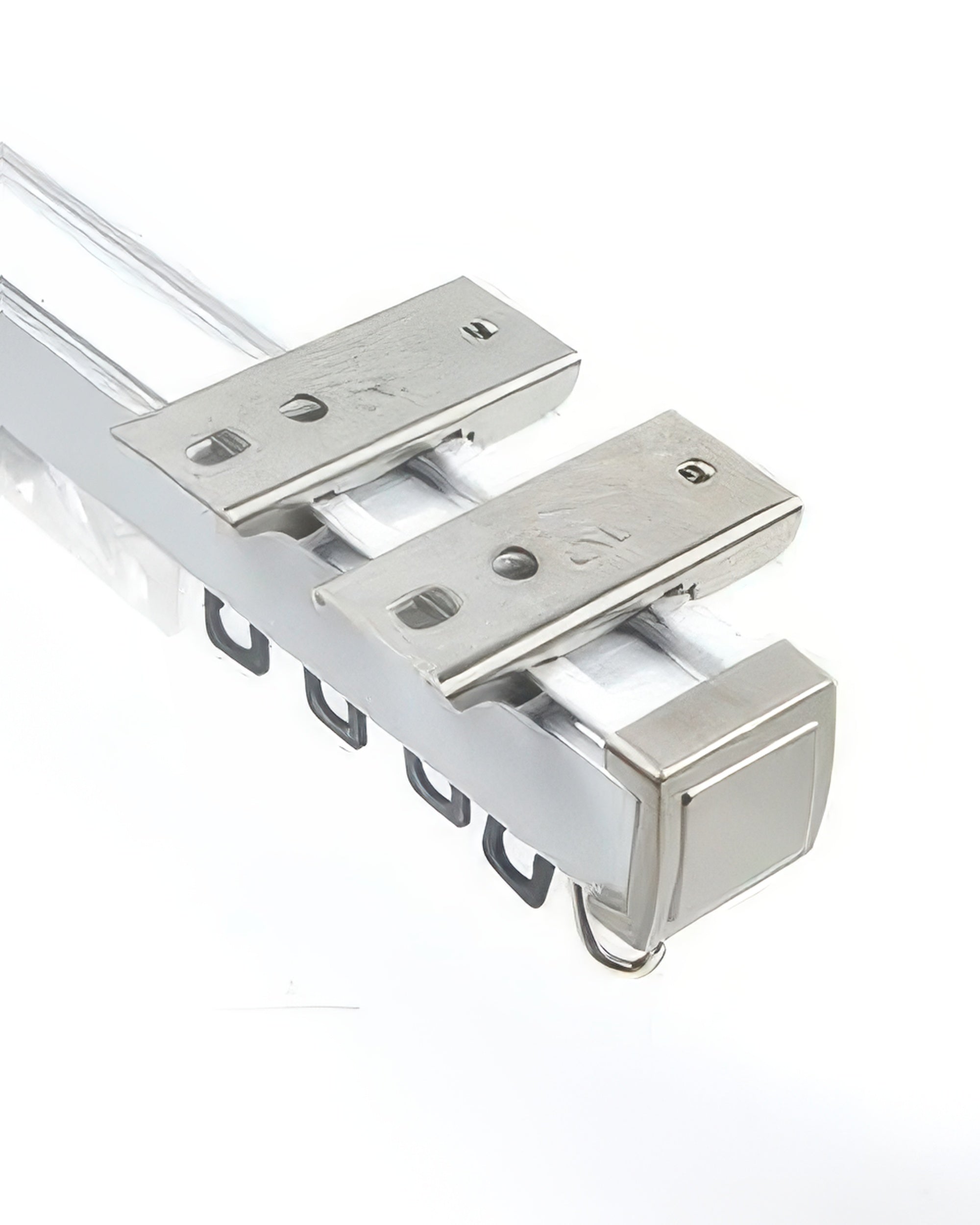Heavy Duty Metal Curtain Track with Magnetic Closing - TheHues