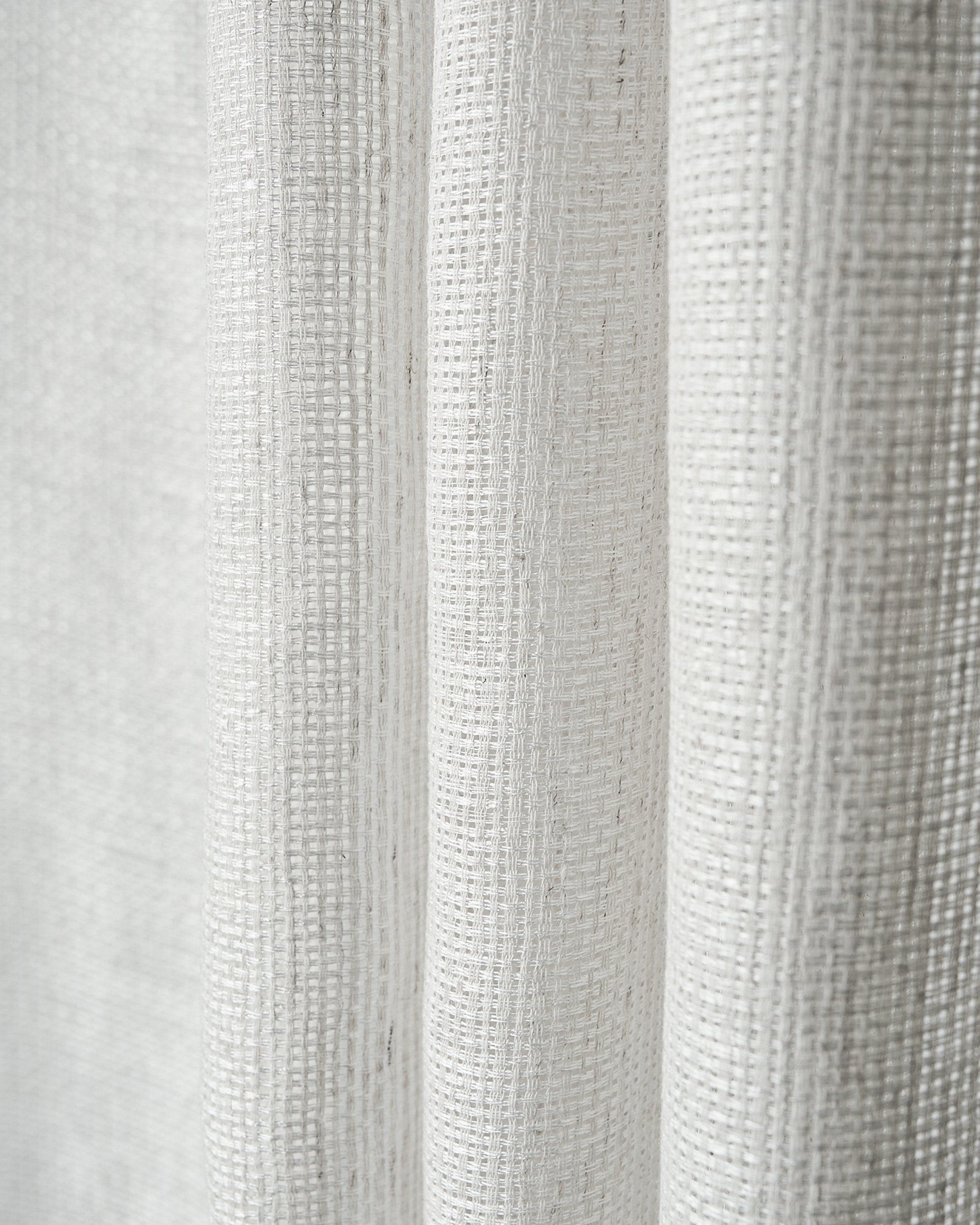 Wengen Linen & Cotton Blend Airy Sheer Custom Cafe Curtain