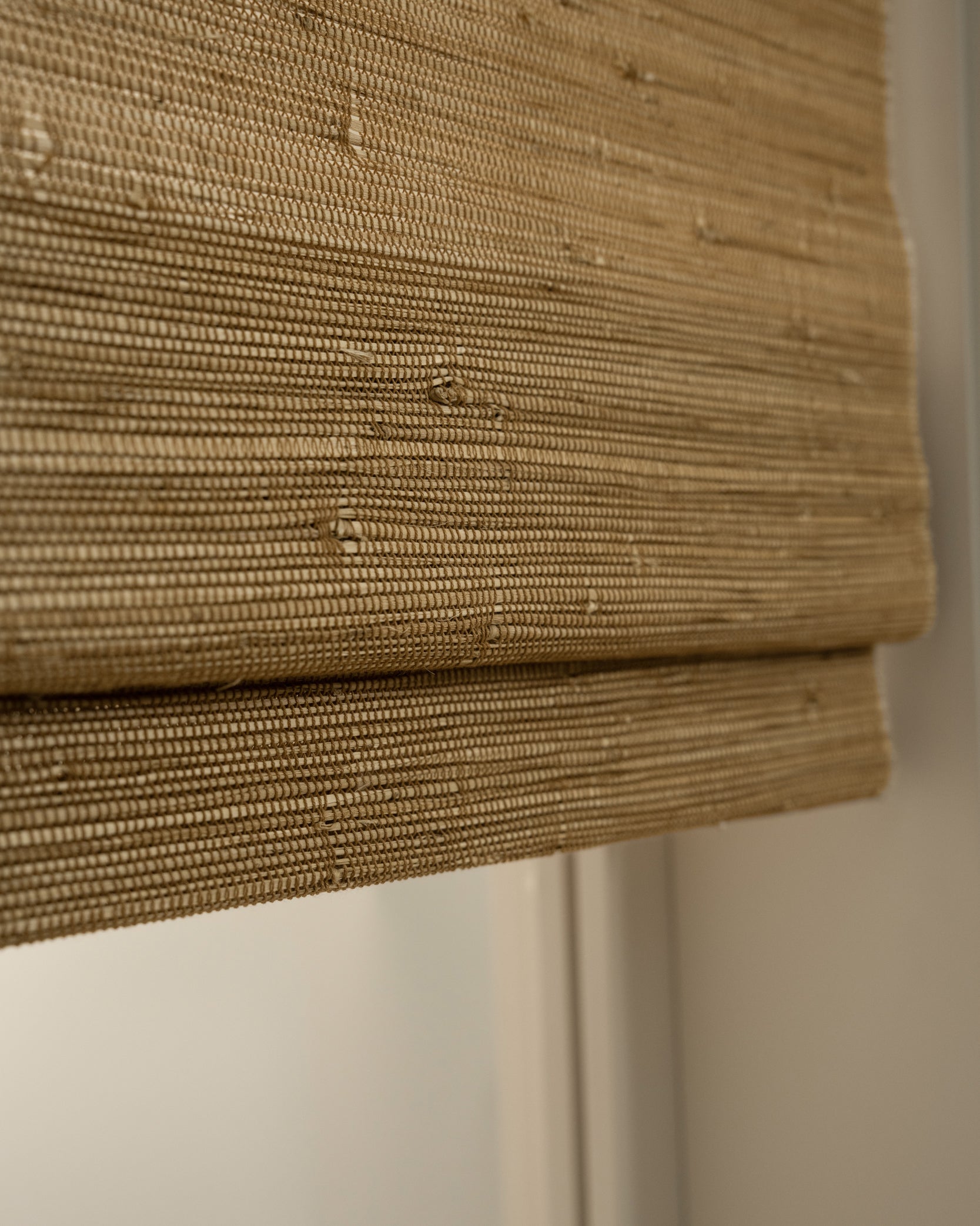 Mia Jute Motorized Woven Shade - Sand - TheHues