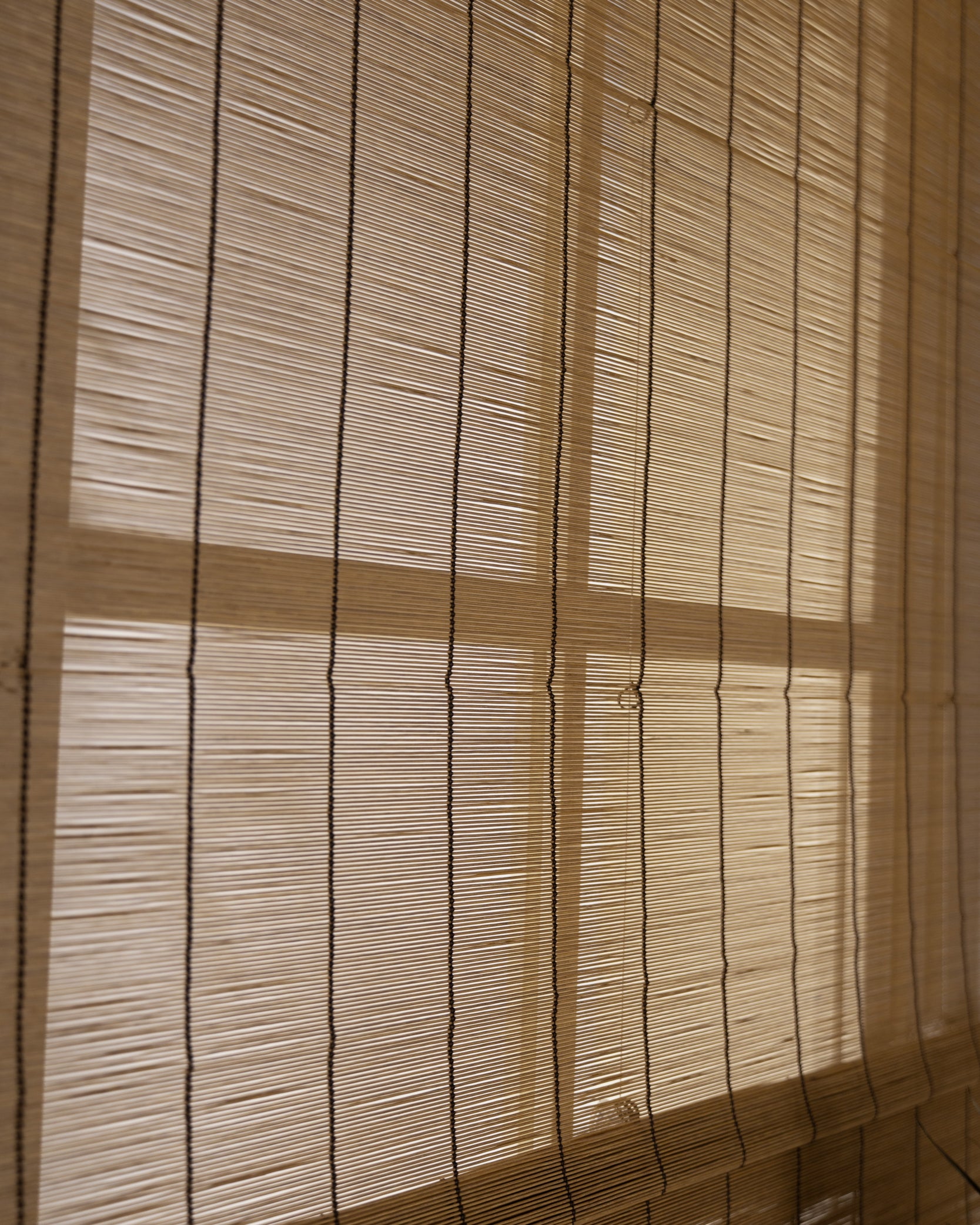 Toni Bamboo Woven Shade - Tan