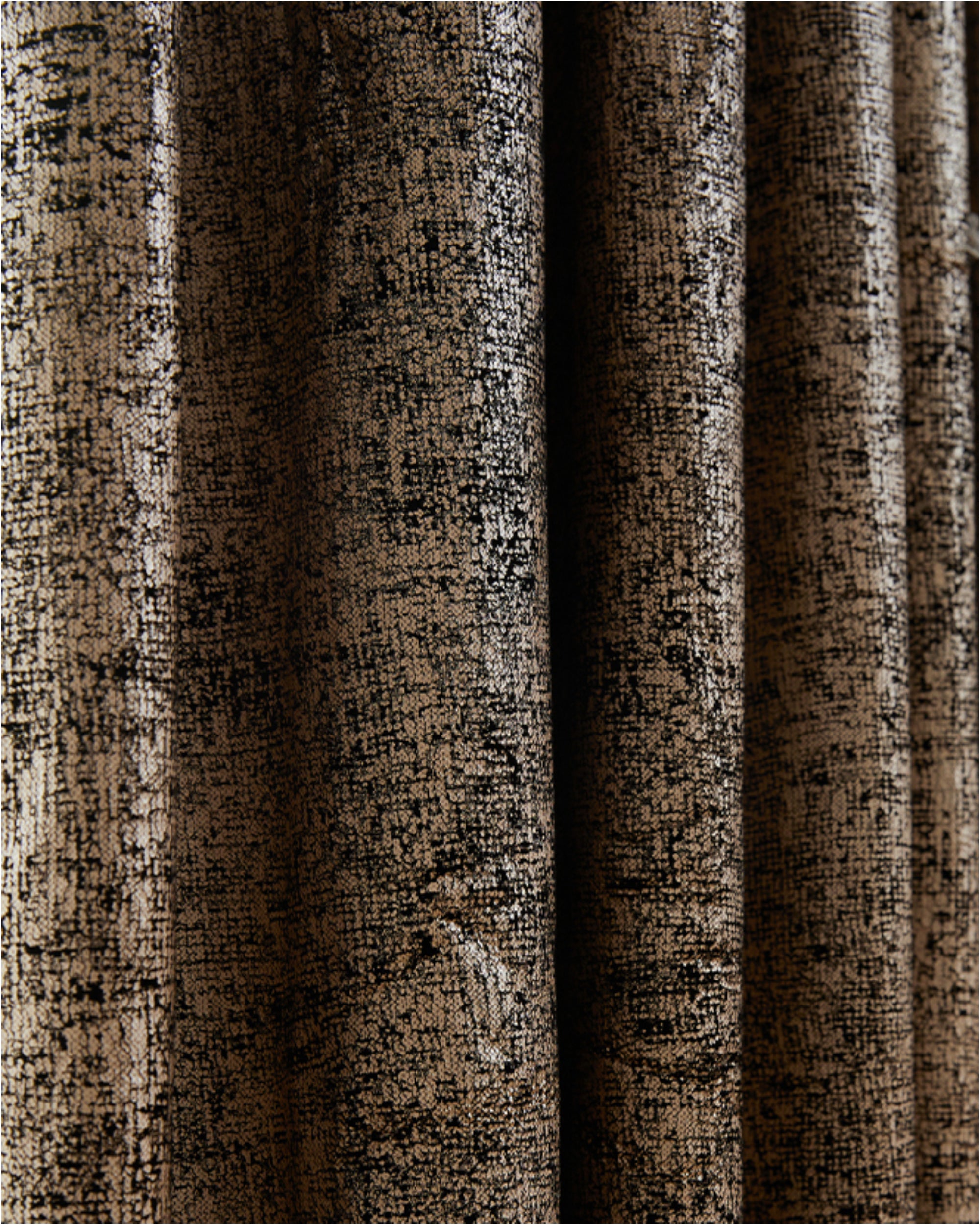 Klimt Foil Printed Velvet Patterned Custom Curtain | Designed in Italy - TheHues